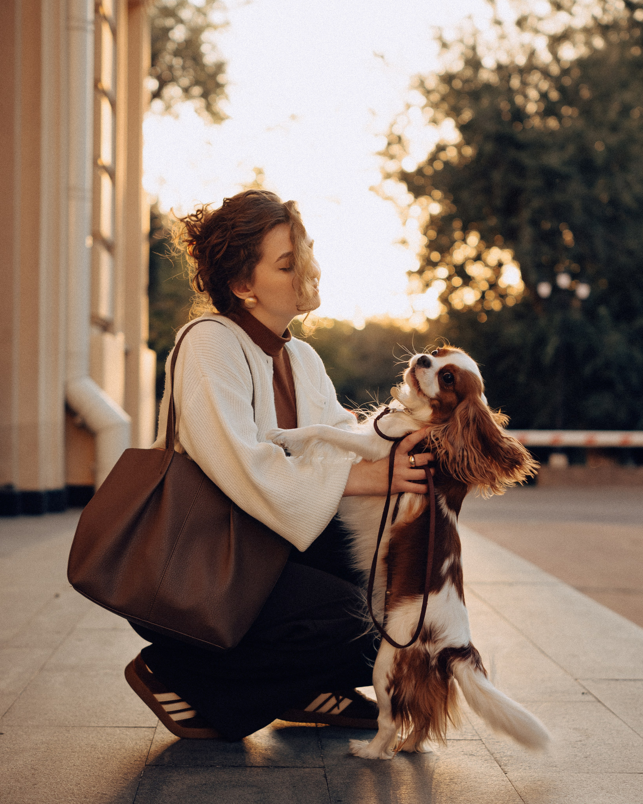 Осенняя фотосессия с собачкой