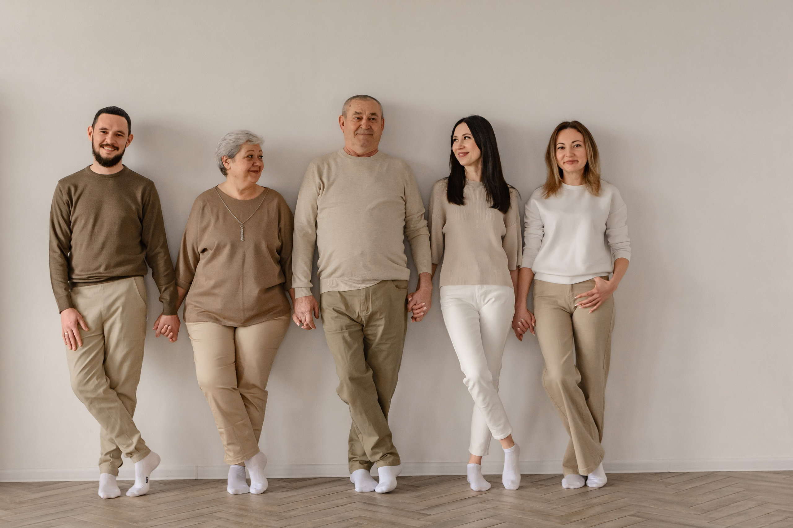 Семейная фотосессия со взрослыми детьми. Семейный и детский фотограф Кущ Наташа