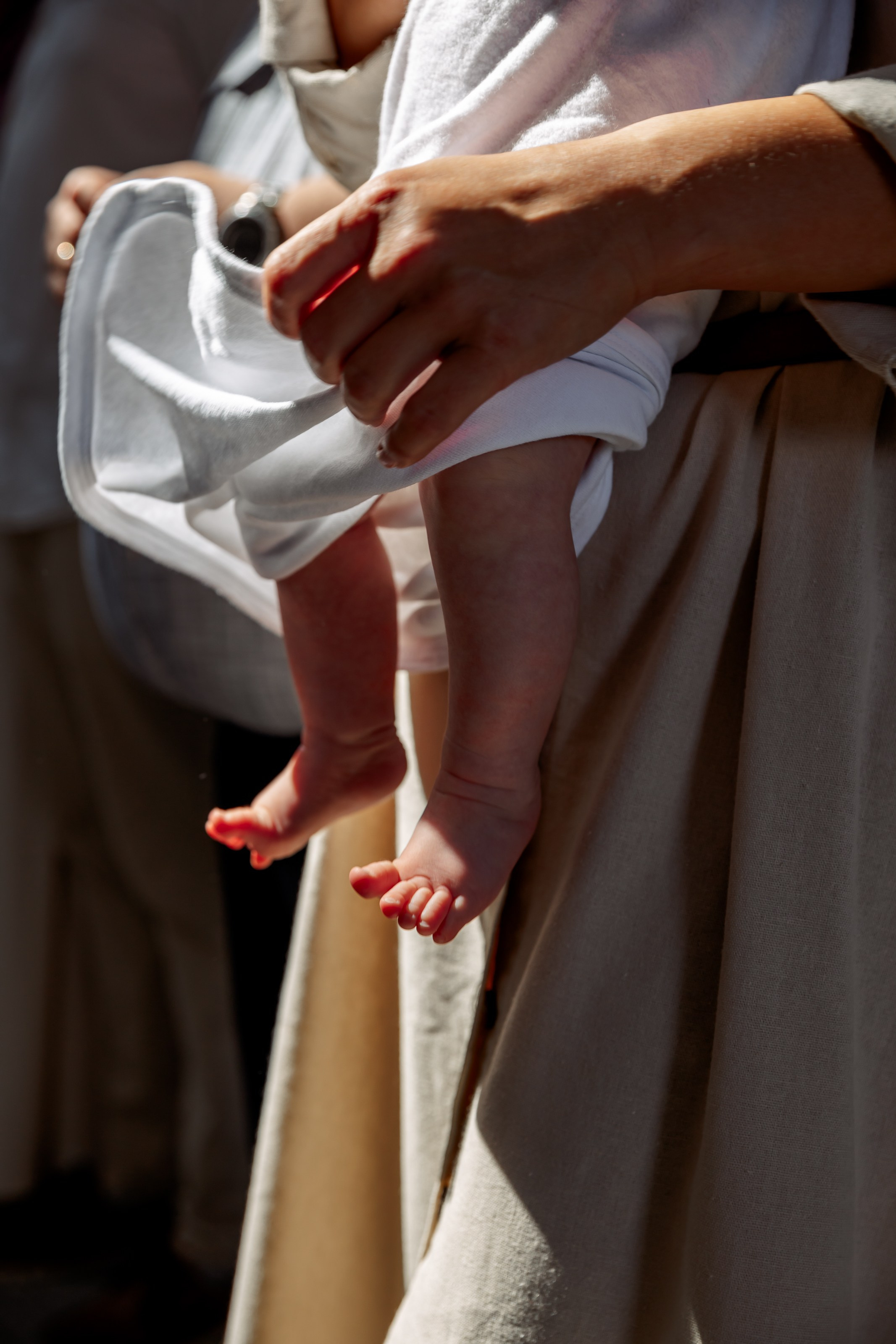 Крещение Сияны. Портретный и семейный фотограф в Москве Ирина Голубчина