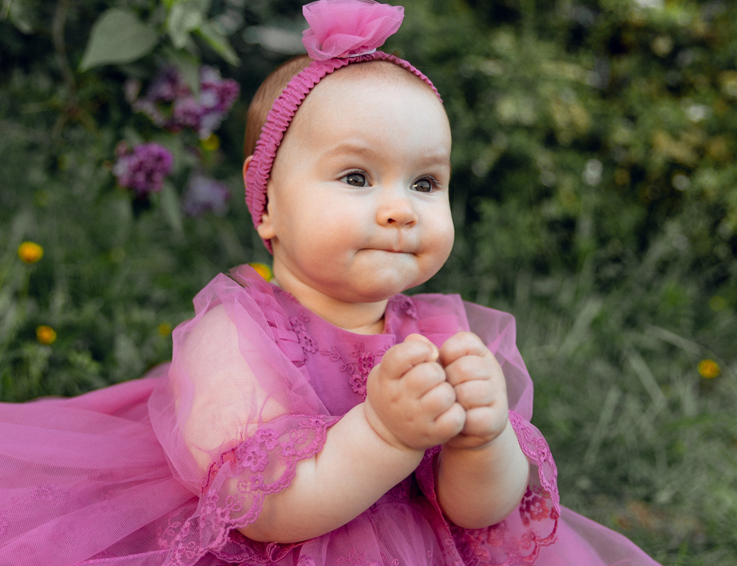 Полина 1 годик. Портретный и семейный фотограф в Москве Ирина Голубчина