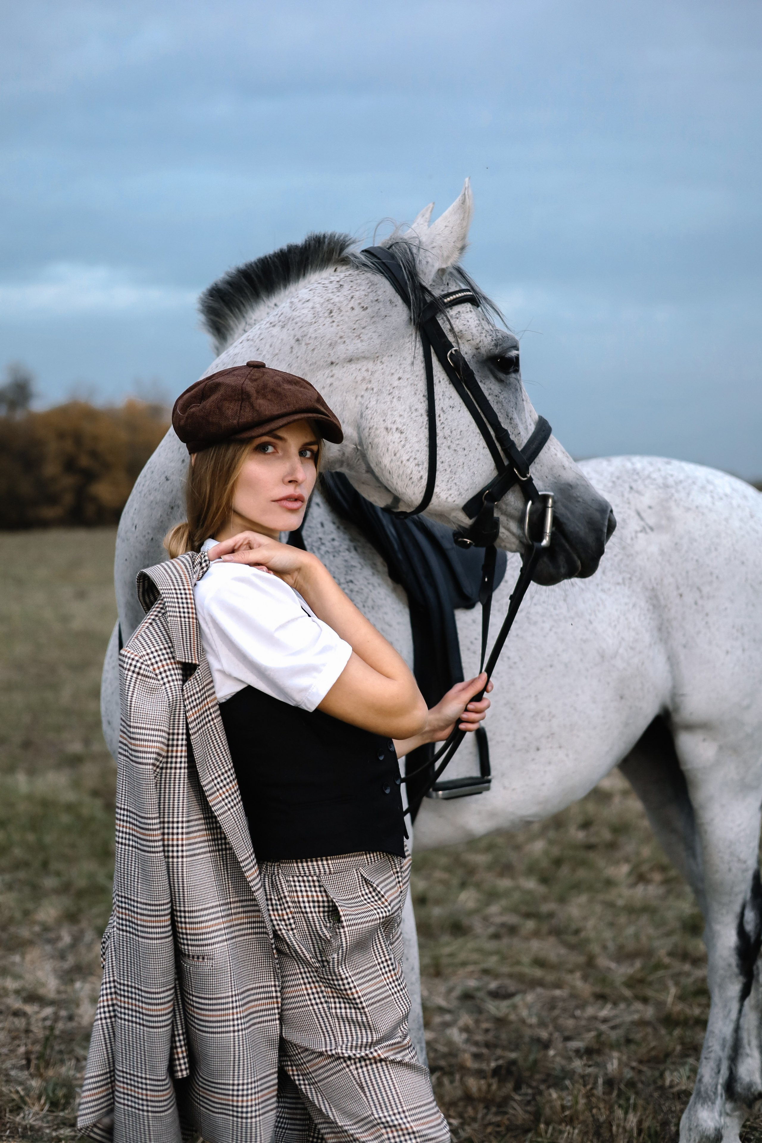 Фотопроект «Охота» с лошадью Куклой. Семейный и конный фотограф в Краснодарском крае и Адыгее