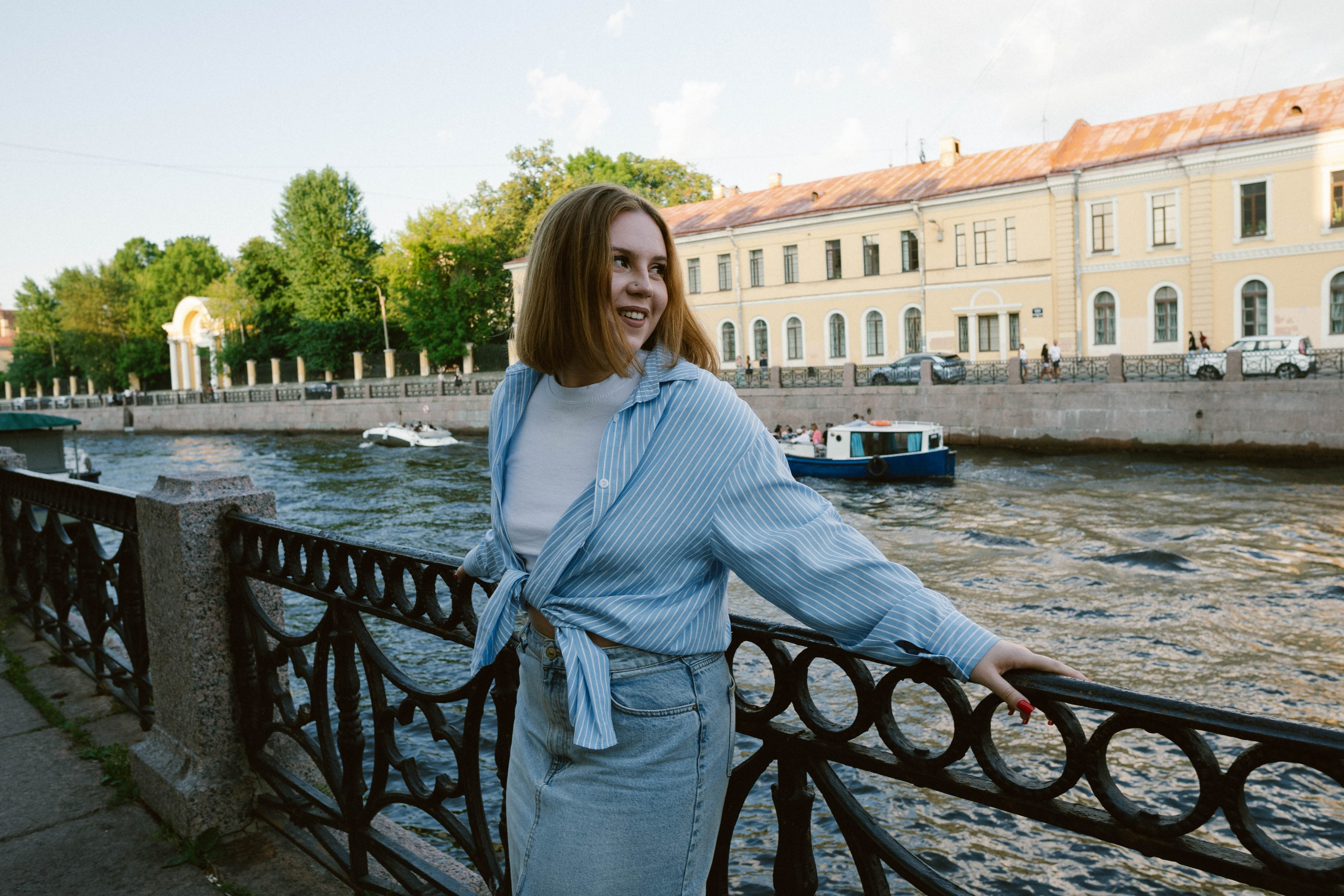 Виктория, ромашки и летний закат. Фотограф в Санкт-Петербурге Головина Анастасия