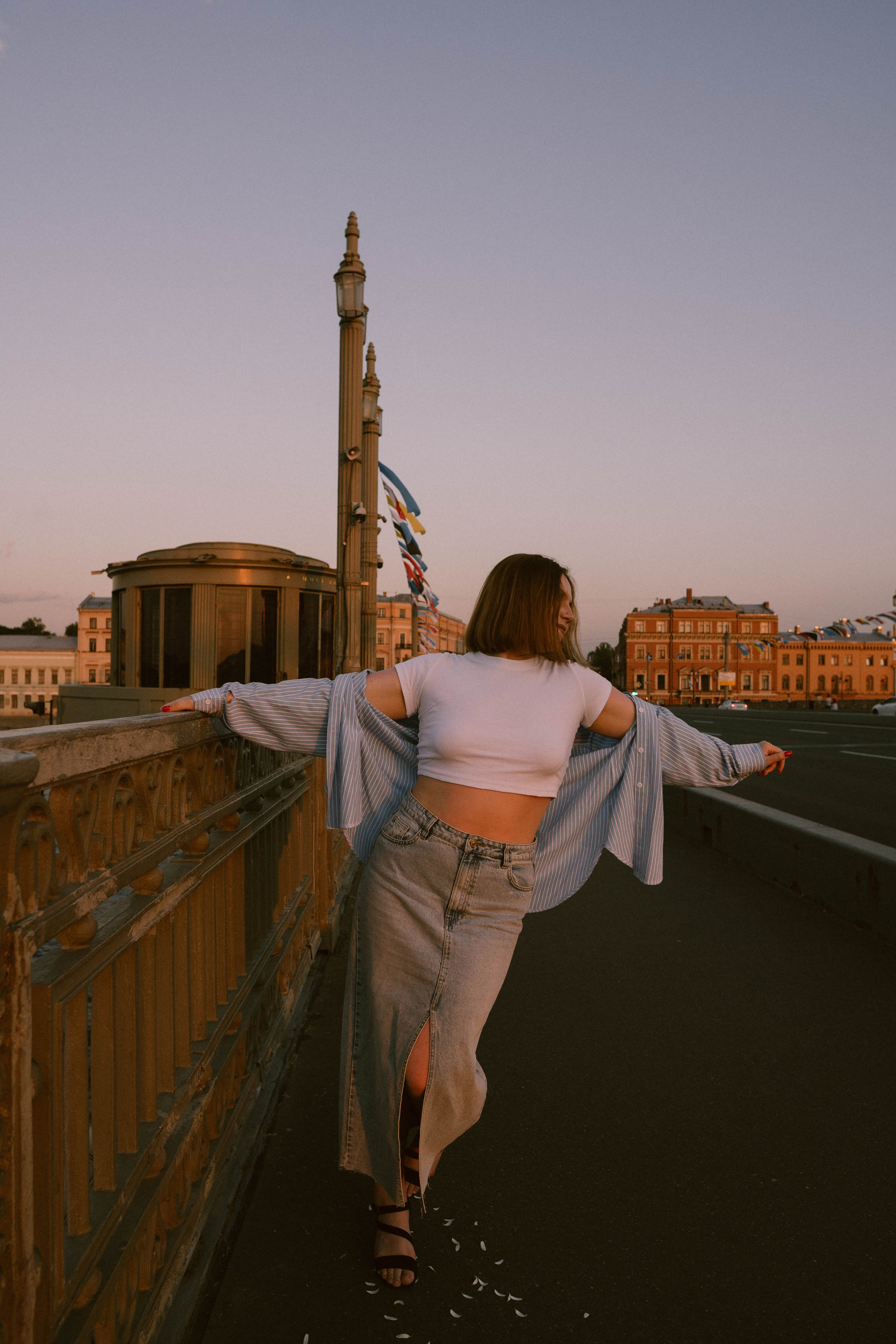 Виктория, ромашки и летний закат. Фотограф в Санкт-Петербурге Головина Анастасия