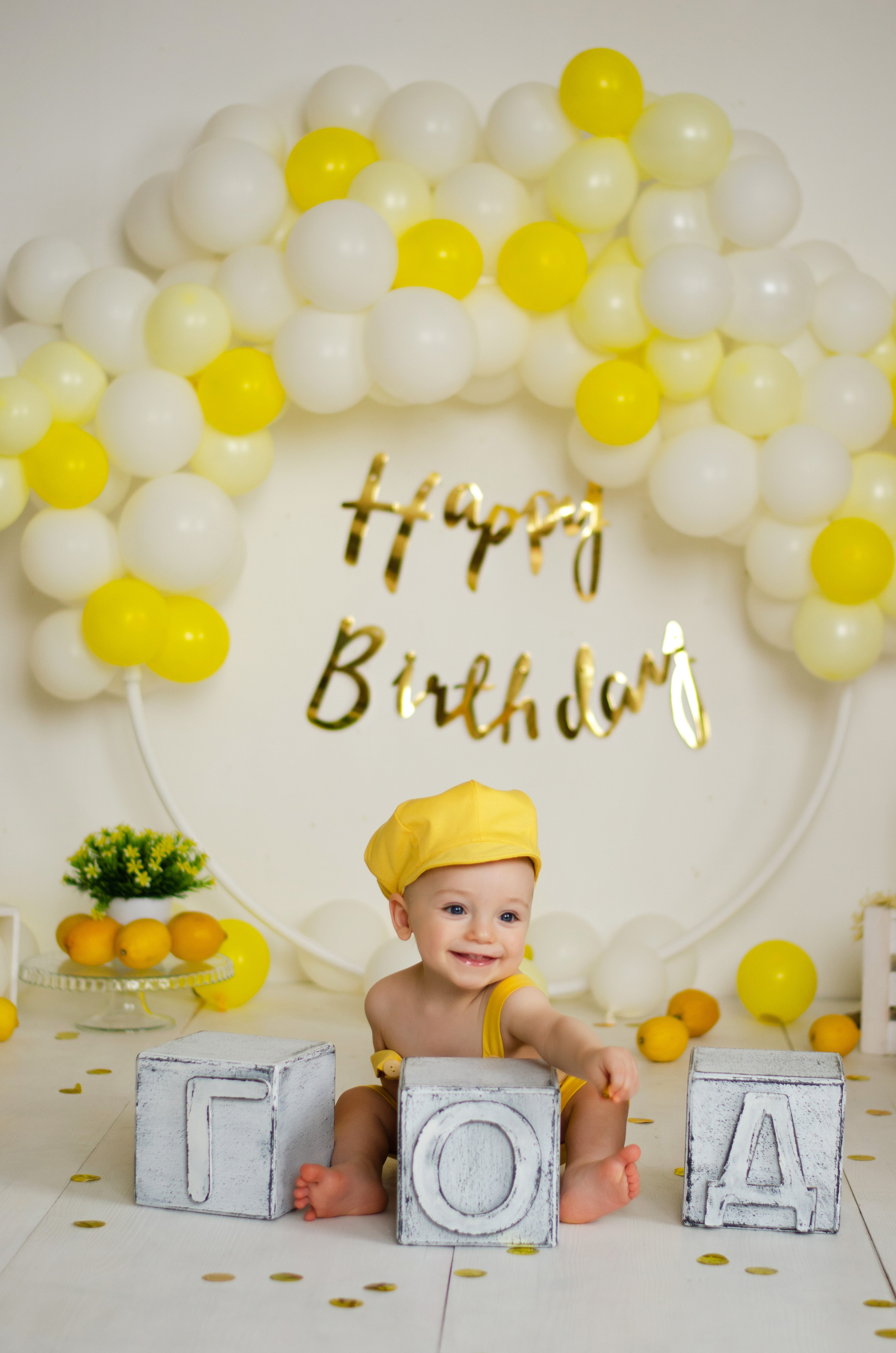 Годовасие. Марина Колосова, детский фотограф и фотограф новорожденных в Красноярс