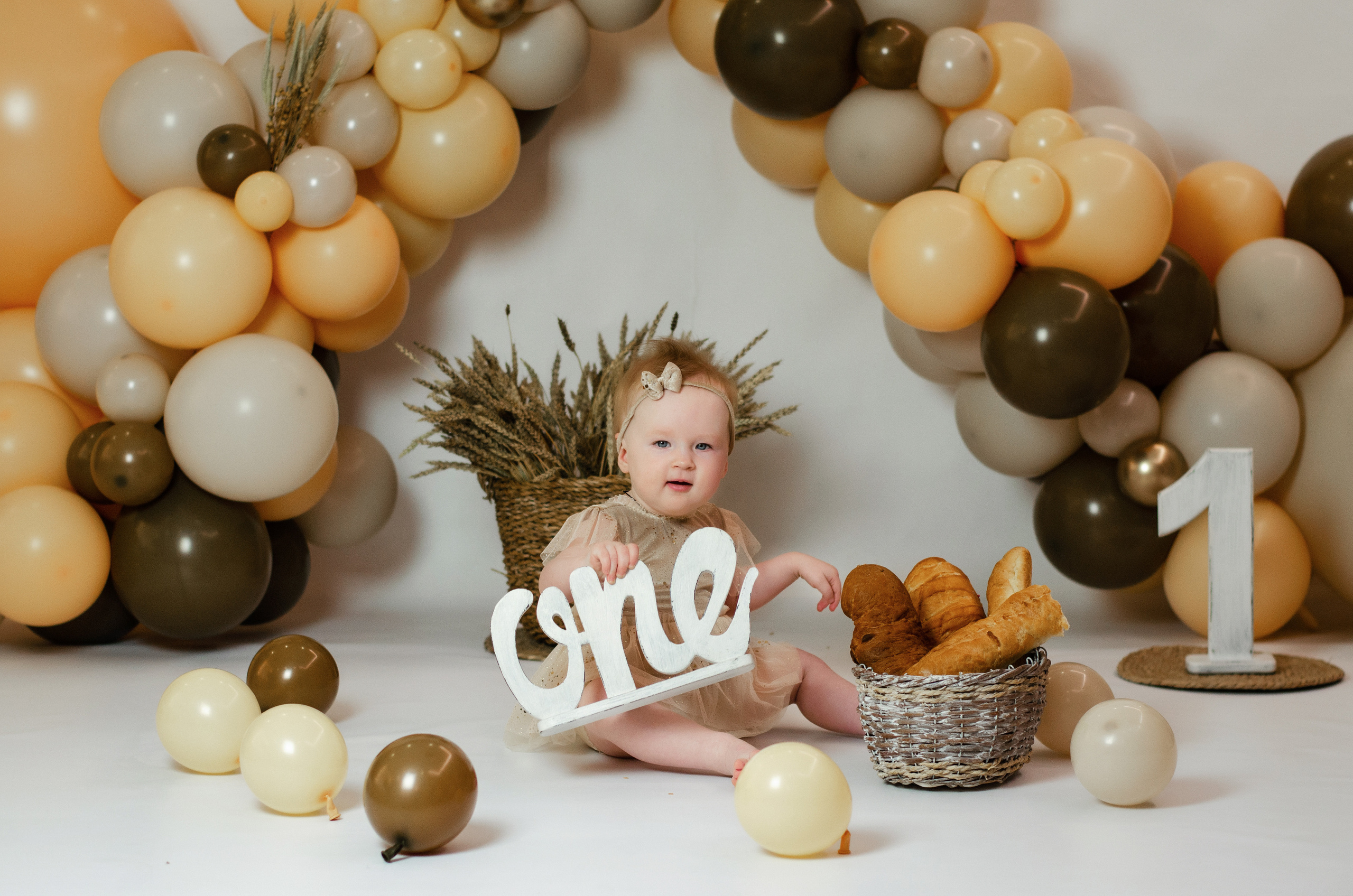 Годовасие. Марина Колосова, детский фотограф и фотограф новорожденных в Красноярс