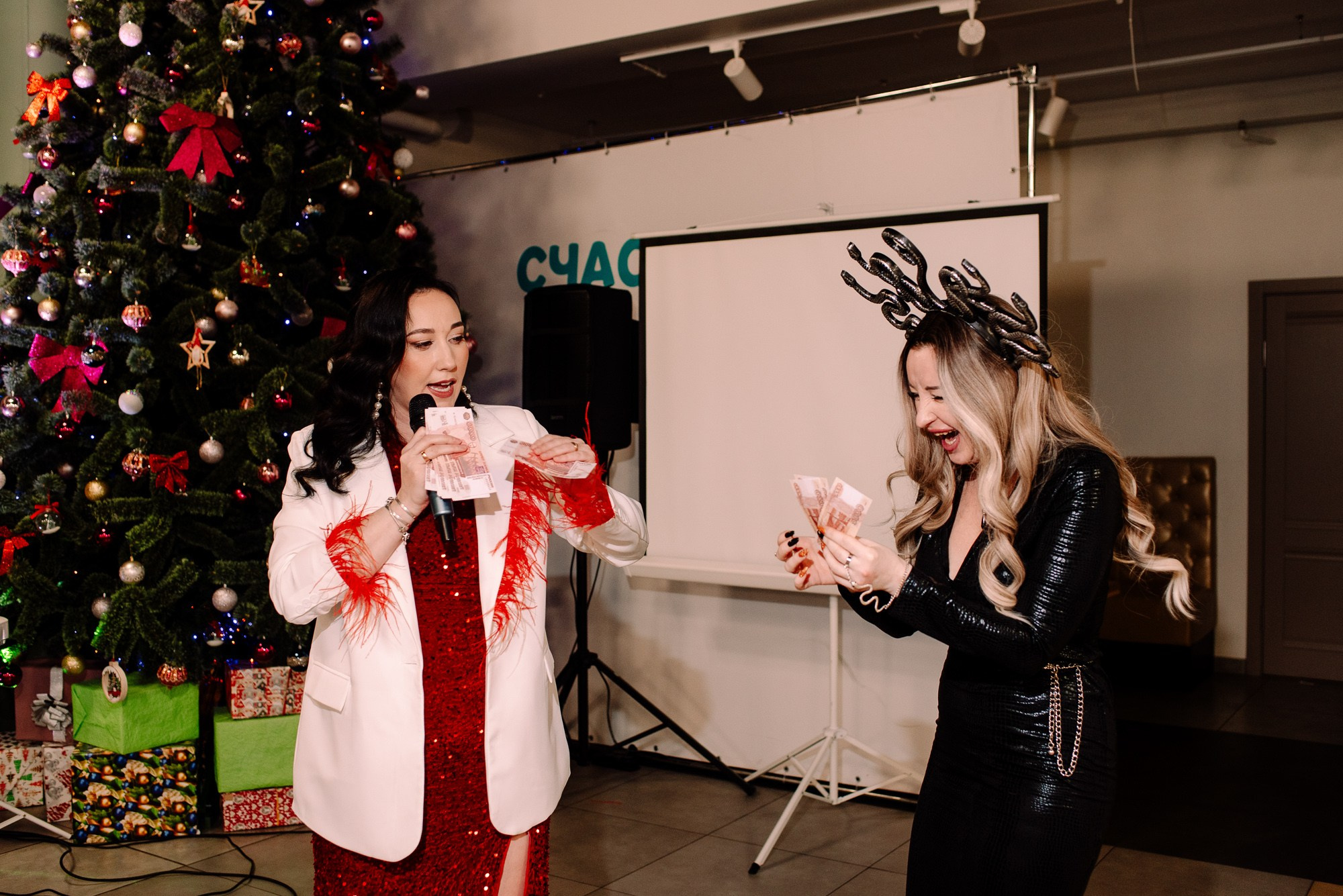 Новогодний завтрак в платьях. Семейный и свадебный фотограф в Рязани Лиза Голованова