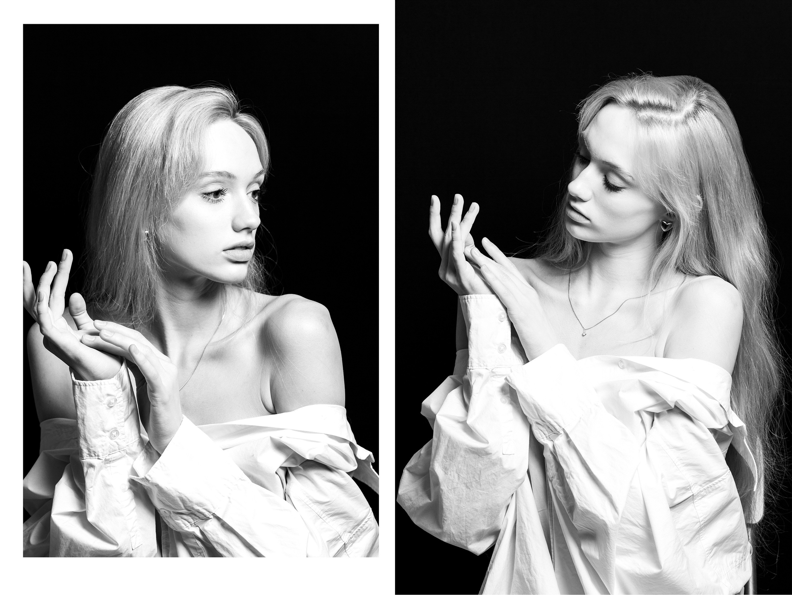 Мариса. Модельное портфолио в студии в Москве. Ирина Загоскина — портретные фотосессии в Москве