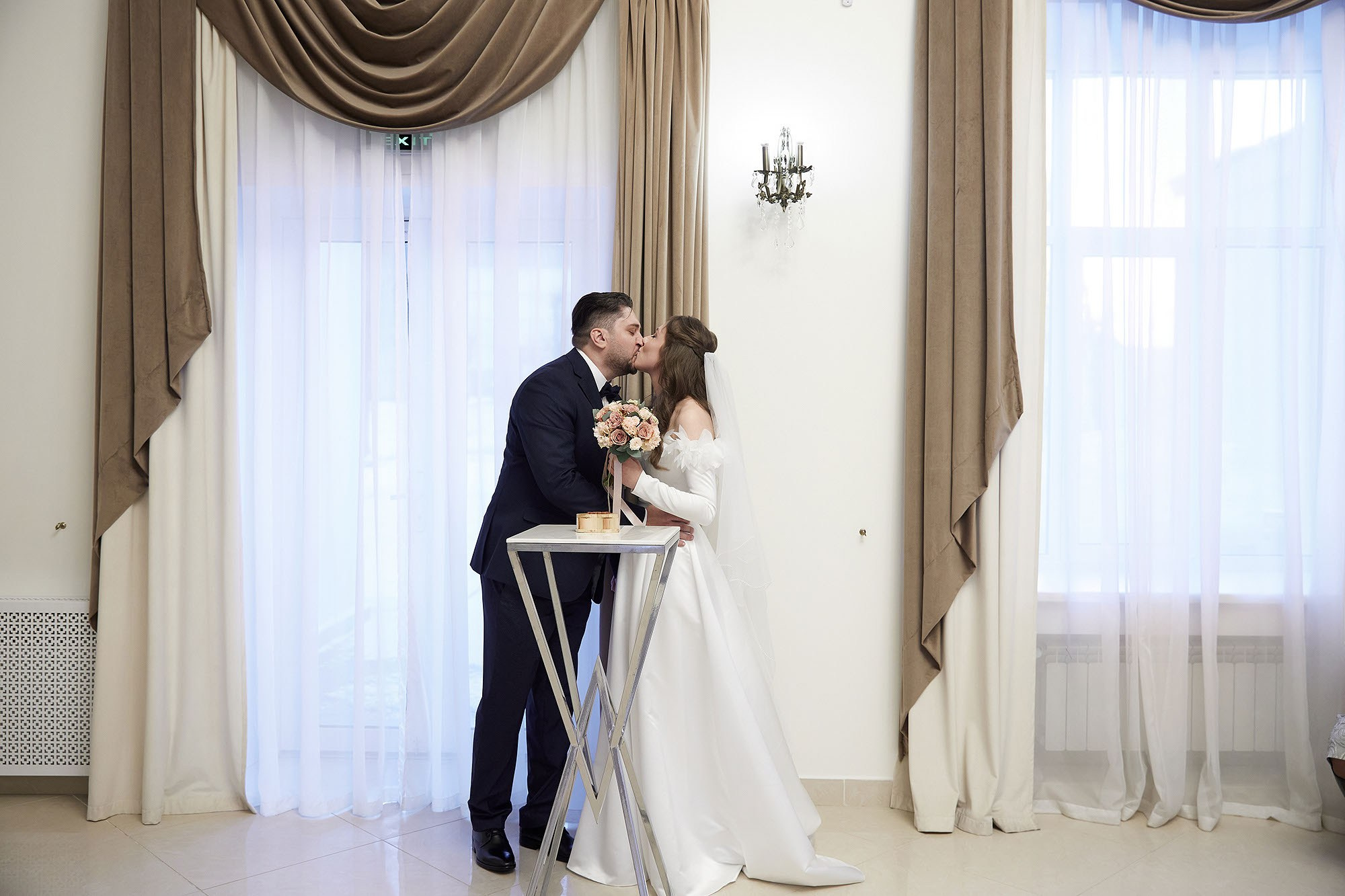 Регистрация в ЗАГСе и выездная. Свадебная съемка. Фотограф в Москве Валерий Боцман