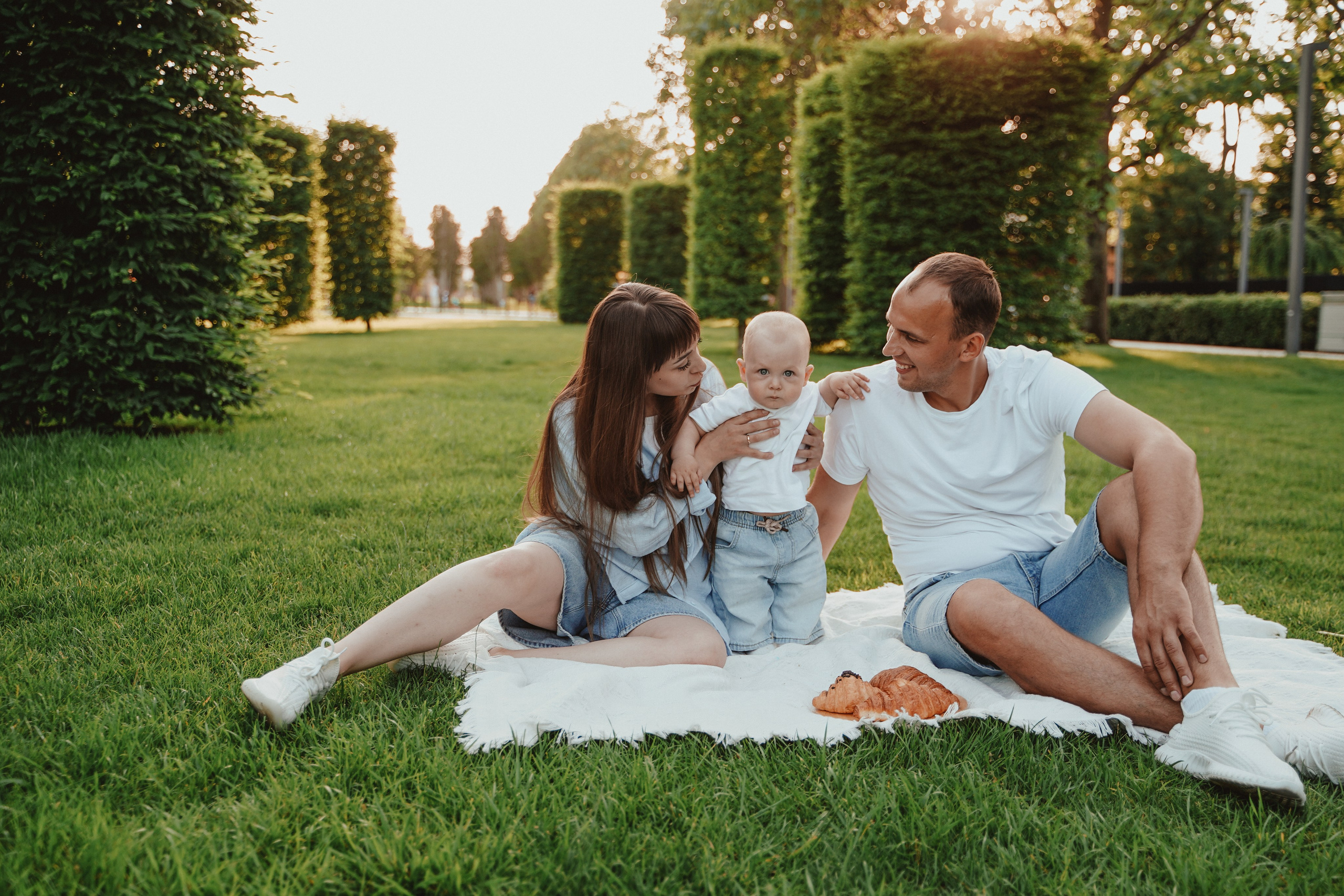 Семейная фотосессия в парке Галицкого. Семейный и женский фотограф в Краснодаре Анастасия Приймак
