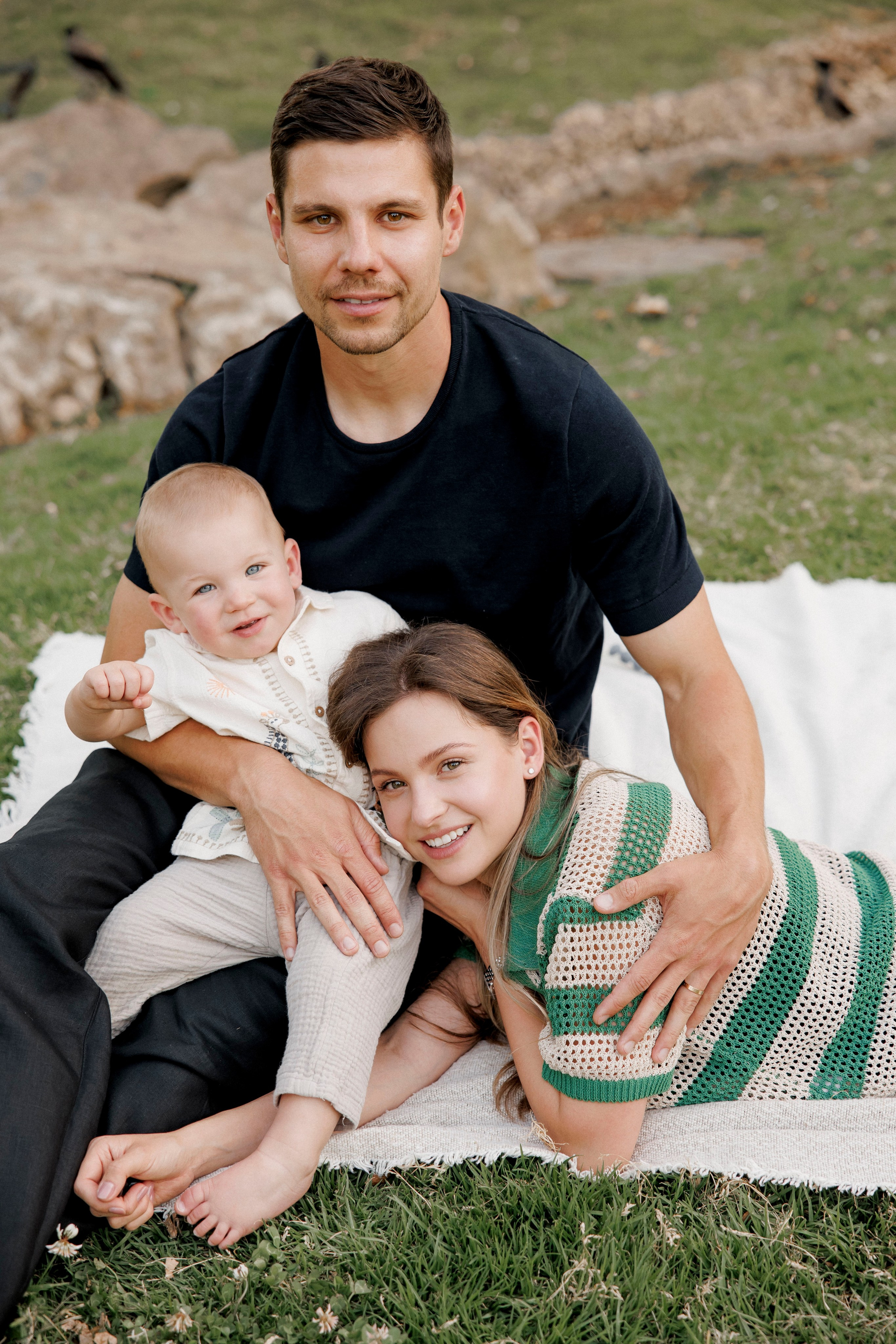 One year old at home. Wedding and family photographer