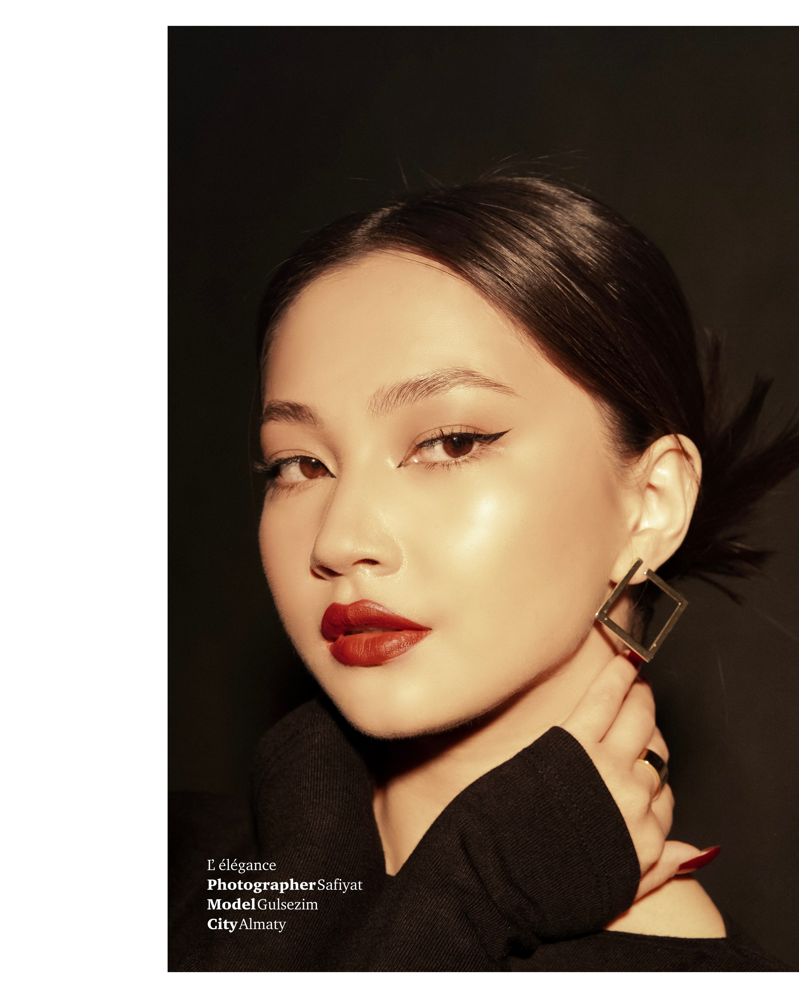 L' élégance. Gulsezim. Fashion, portrait, personal photographer. Almaty, KZ