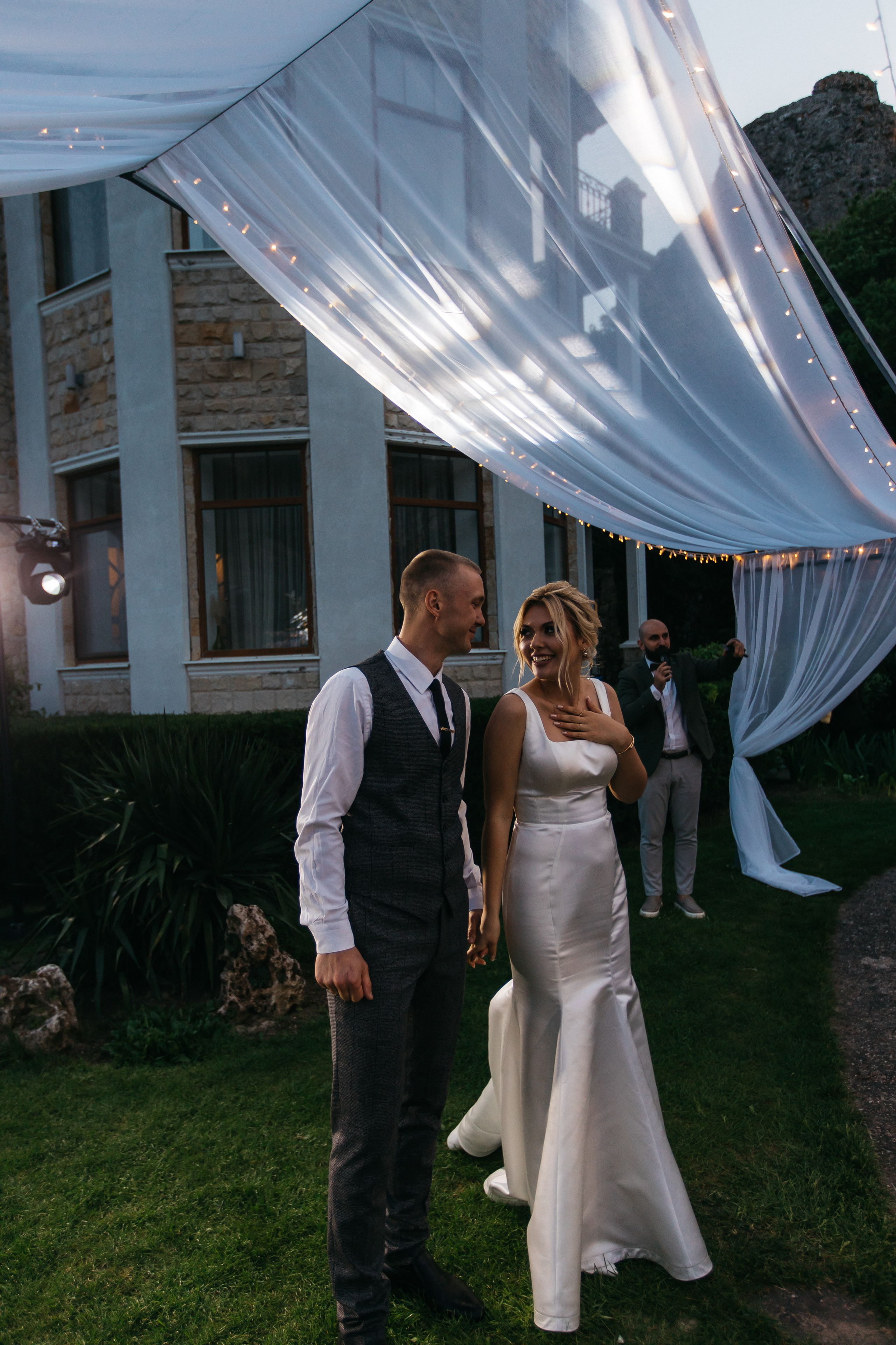 Денис и Алина. Белый замок. Фотограф Анна Лейман. Севастополь