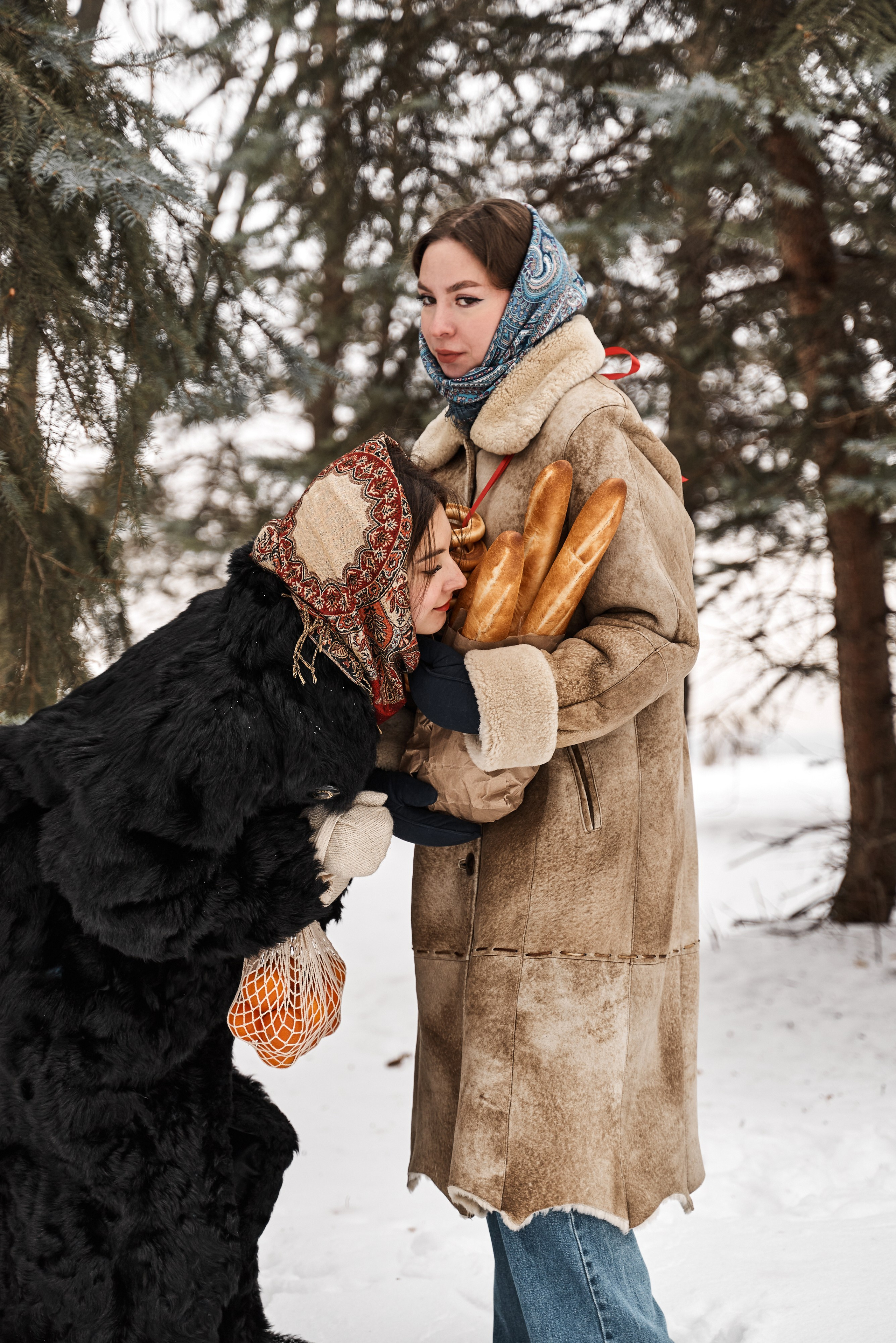 Звенит январская вьюга. Детский и семейный фотограф Шемарова Ольга