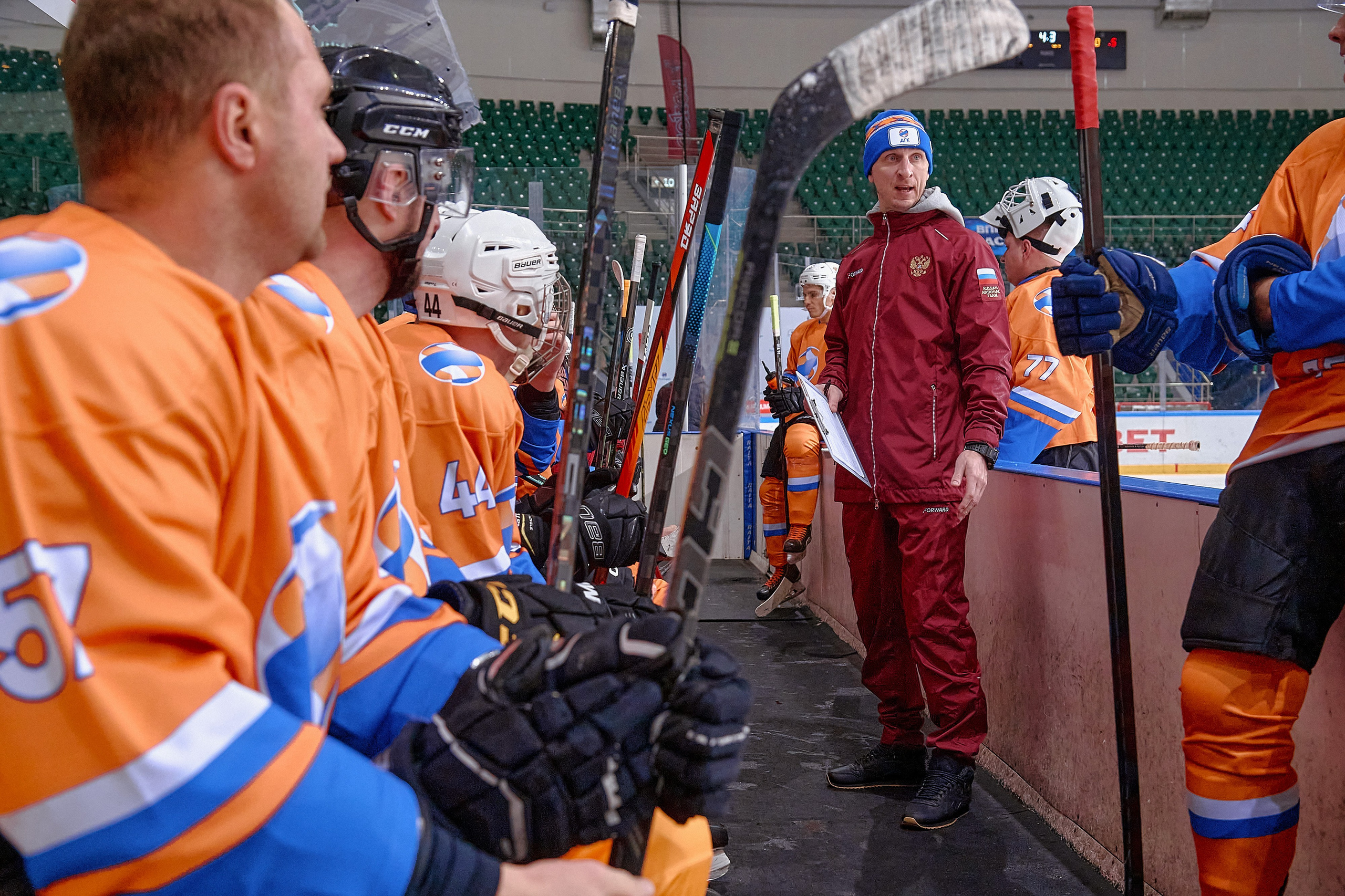 Платинум Арена — Хоккей — РусГидро. Фотограф Яковлев Роман — Красноярск