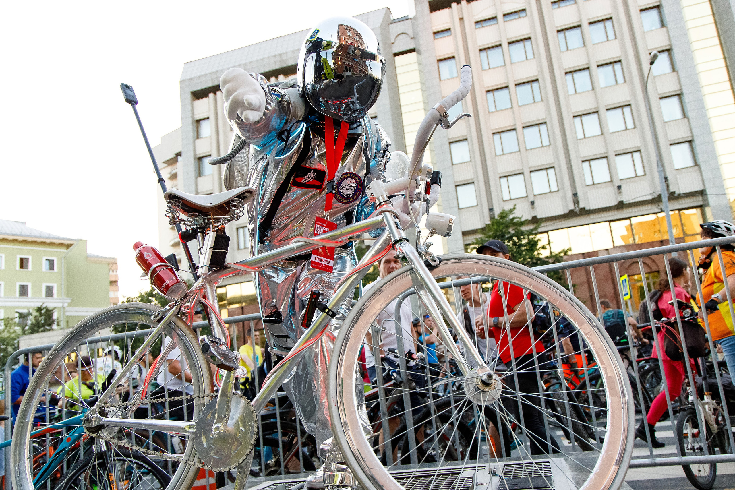 Московский ночной велофестиваль. Фотограф Сергей Склемин