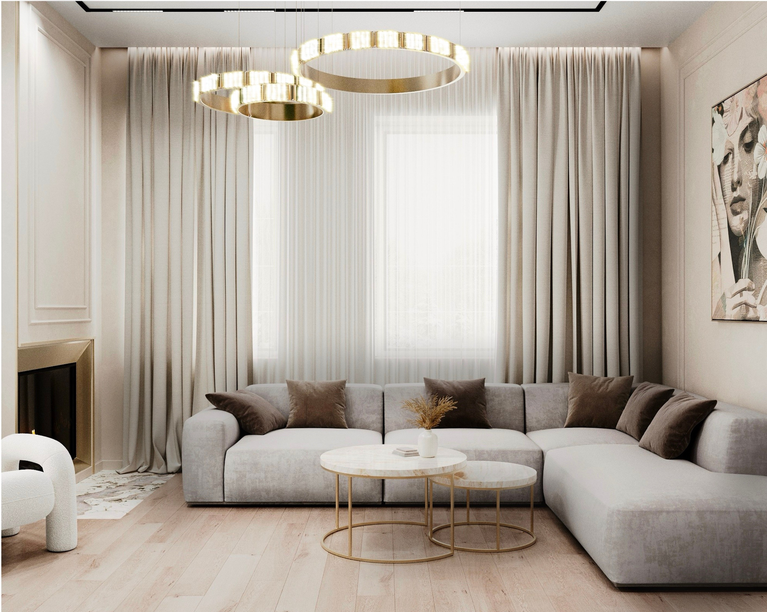 Дом 2 этажа. Студия Дизайна интерьера Tsvetdesign. Дизайнер в Санкт-Петербурге