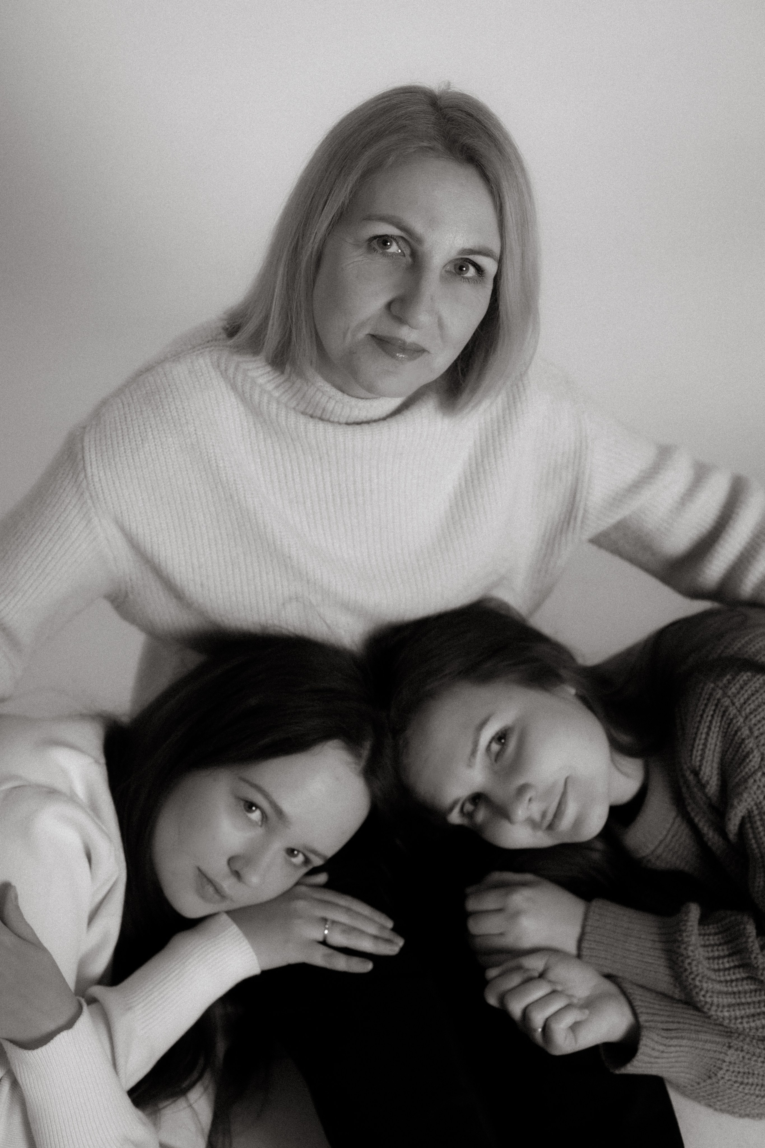 Ольга + Саша + Наташа. Семейный и детский фотограф Юлия Шох