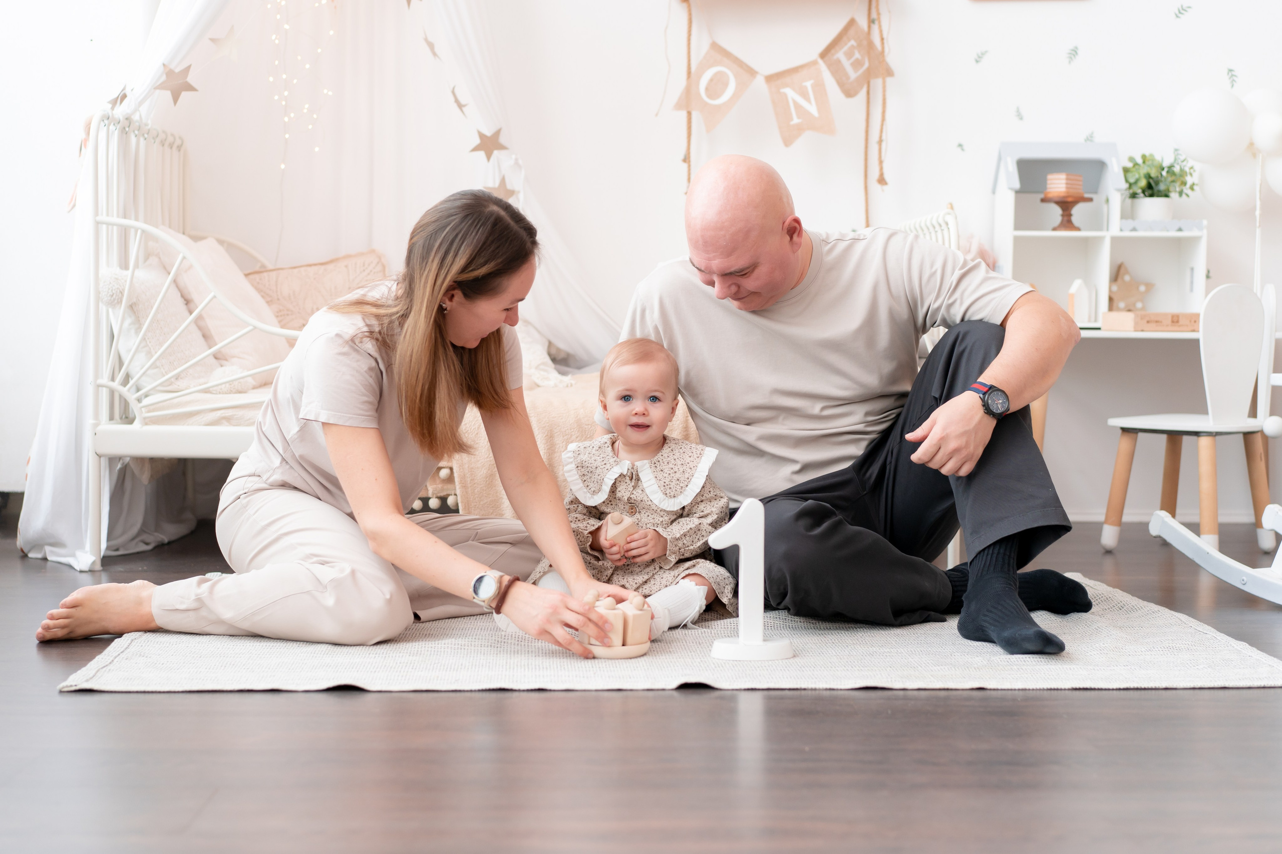 Софиюшке 1 годик!. Детская, семейная фотостудия в Санкт-Петербурге