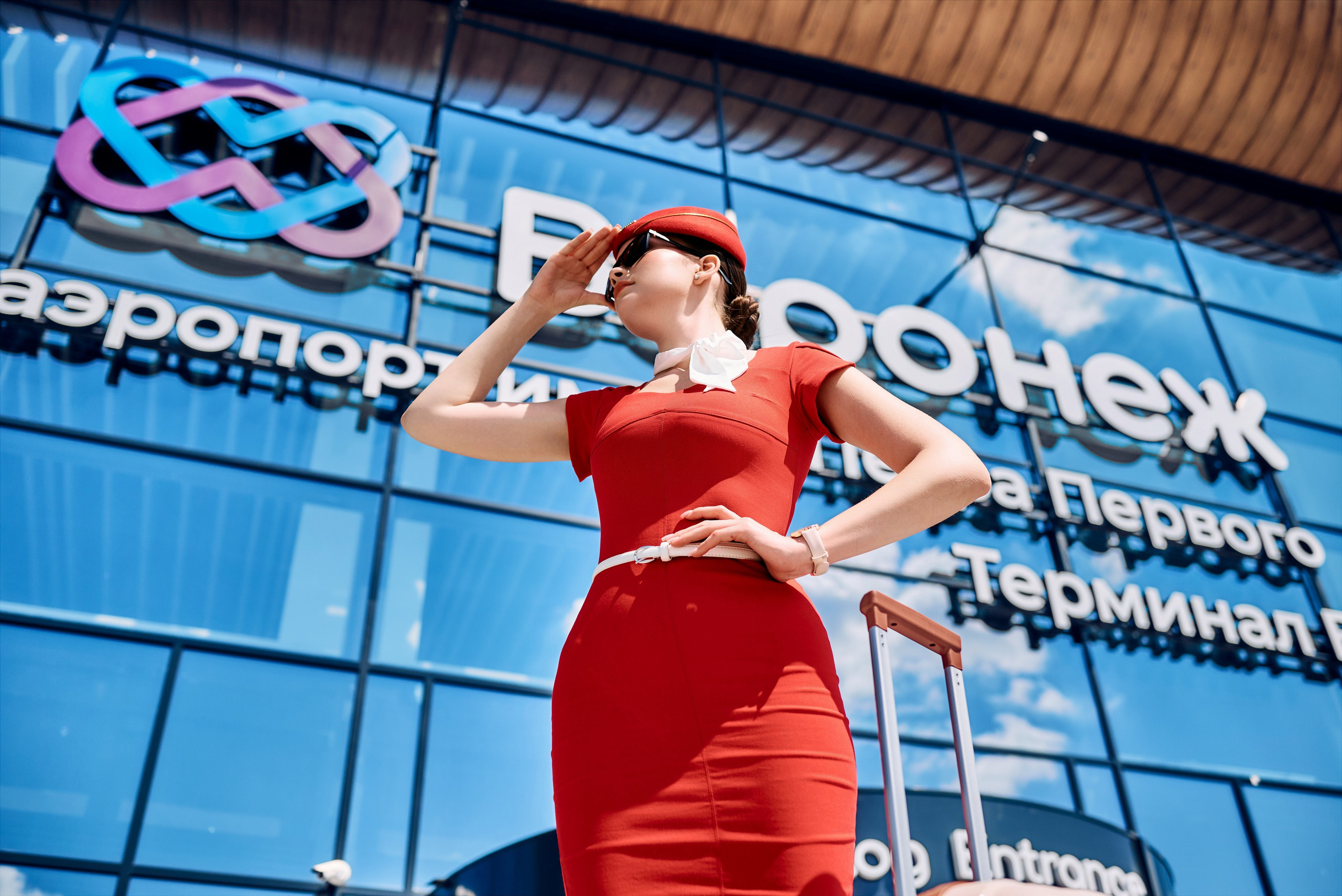Стюардесса. Фотограф Денис Кривопусков