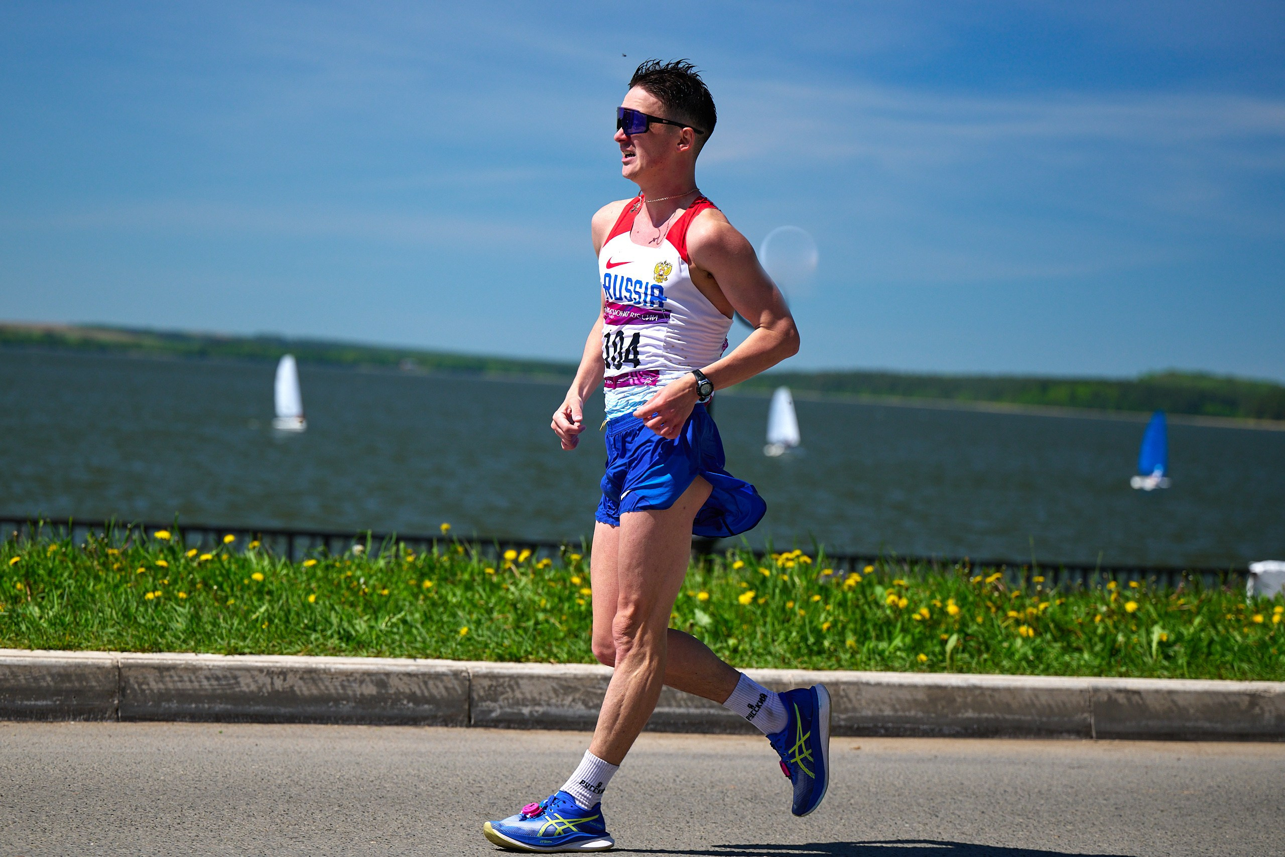 Чемпионат России по спортивной ходьбе 2025. Спортивный репортажный фотограф в Ижевске Сергей Мерзляков