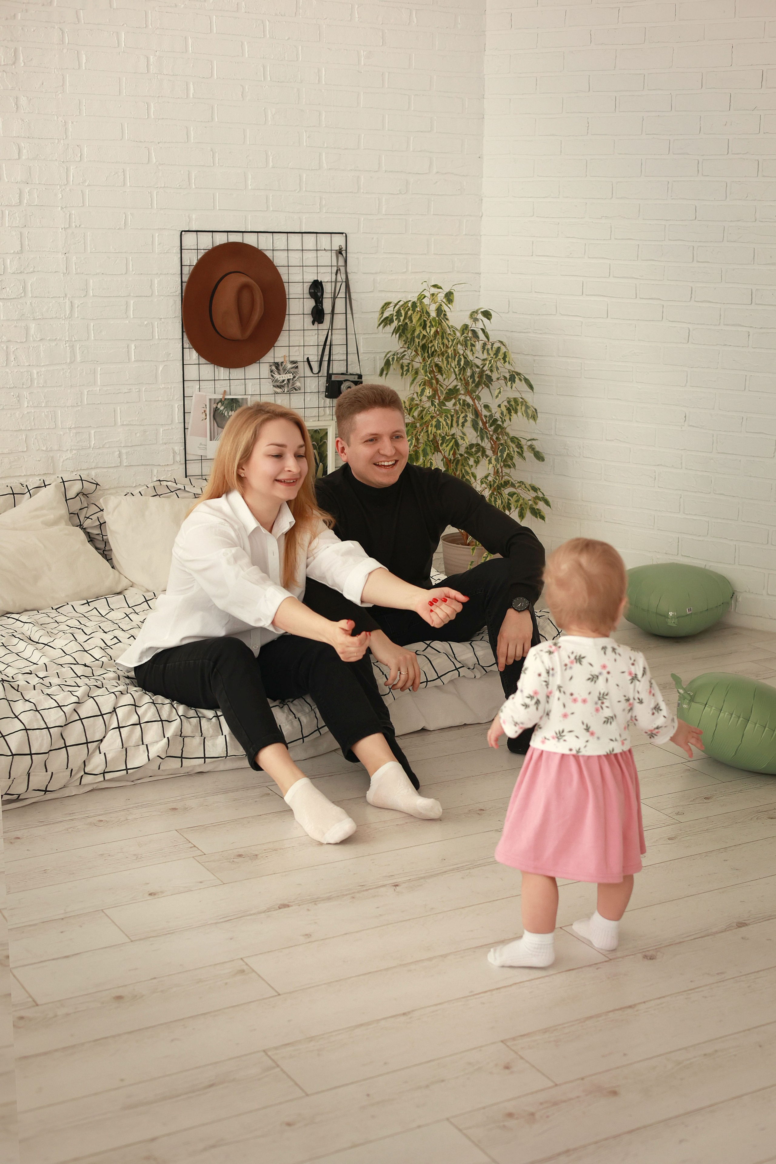 Таечке 1 годик (фотостудия ОКНА). Семейный и детский фотограф в Перми Мария Карабатова