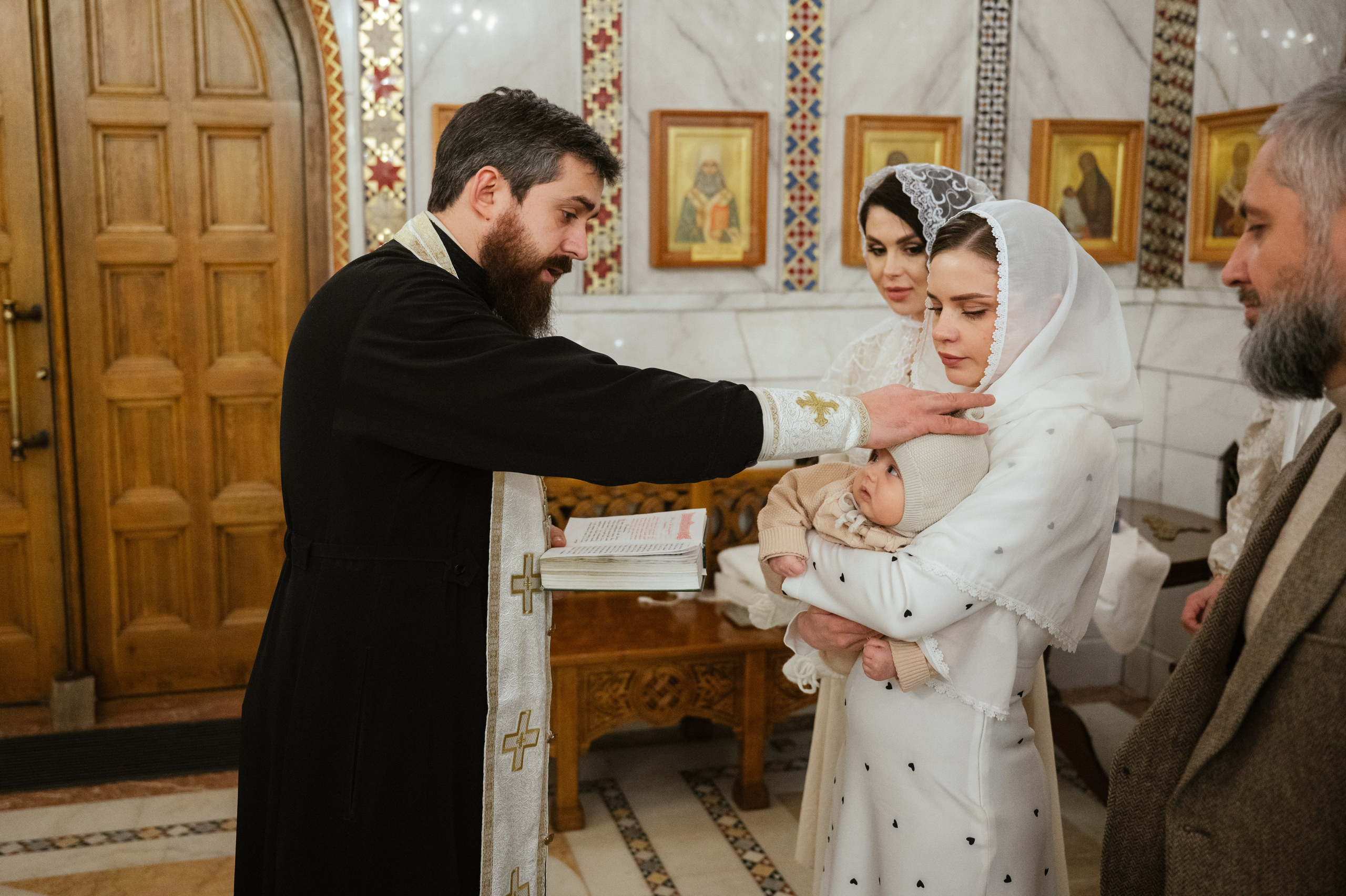 Январское крещение Савелия Ясенево. Фотограф Алёна Мил