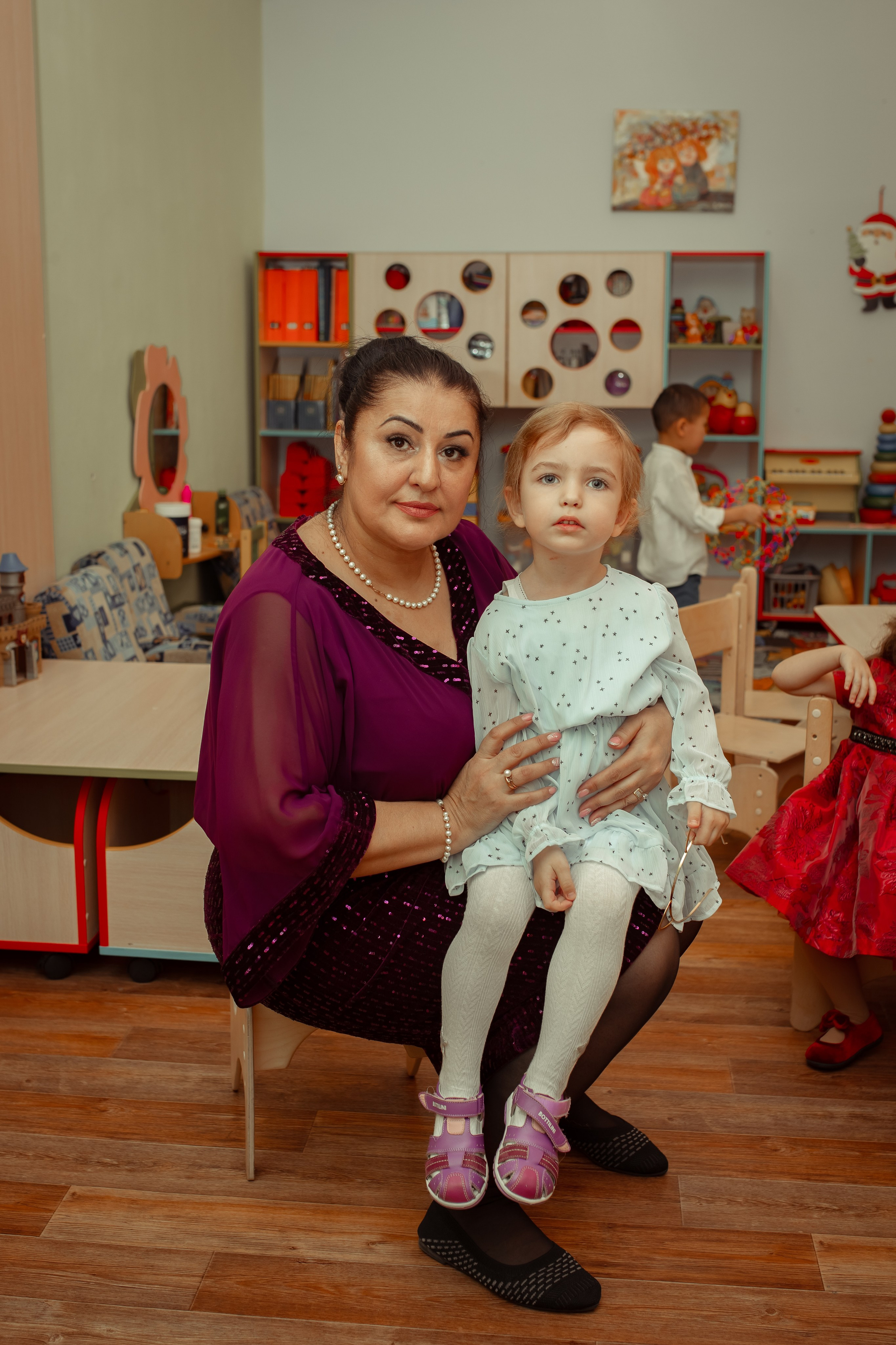Новогодний утренник в детском саду. Семейный и детский фотограф в Москве Дорогова Екатерина