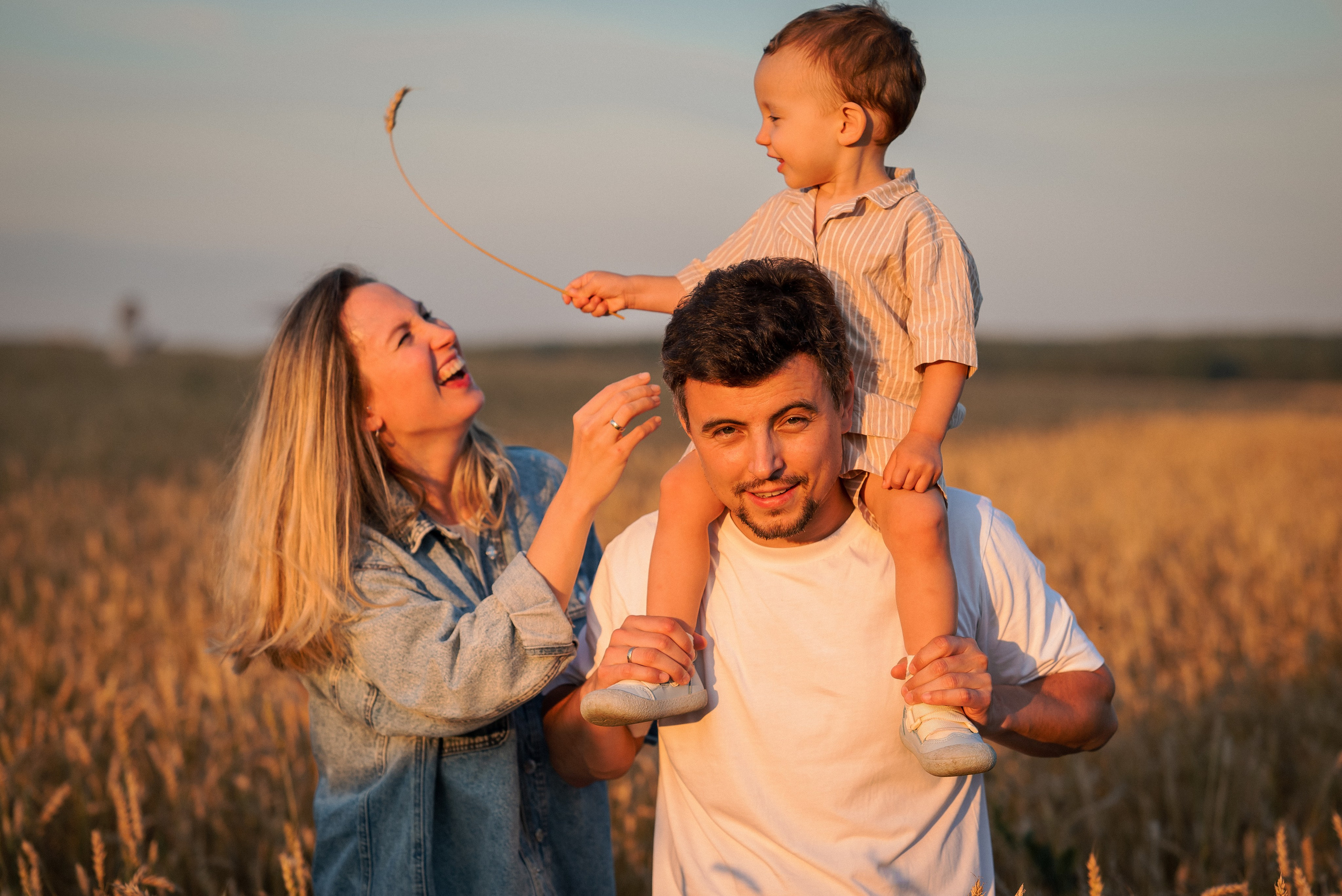 Андрей & Анна & Никита. Семейный и детский фотограф в Екатеринбурге Валерия Нагибина