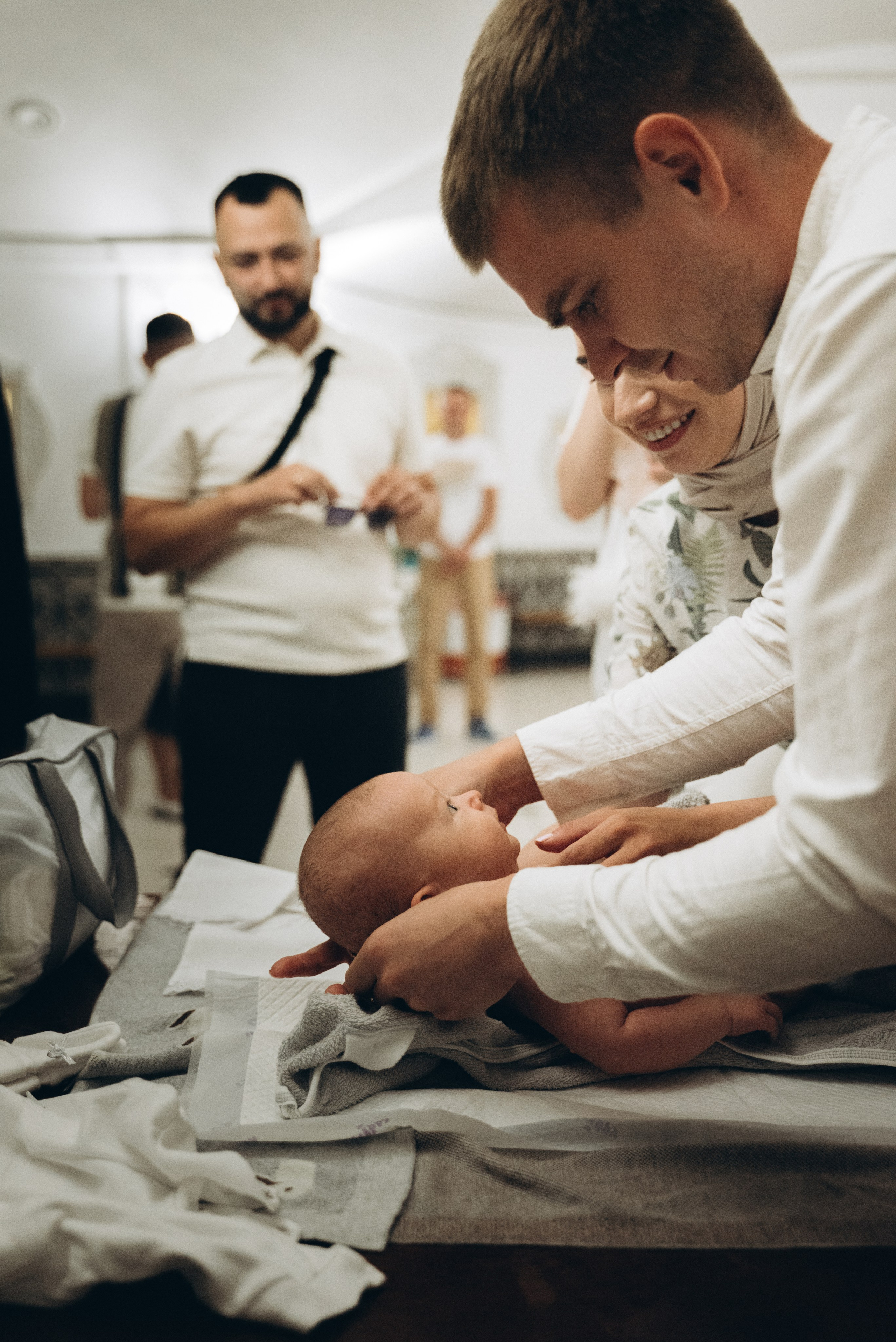 Крещение Максима (Криптовый храм в честь собора Новомучеников). Семейный фотограф в Минске Дарья Дреко