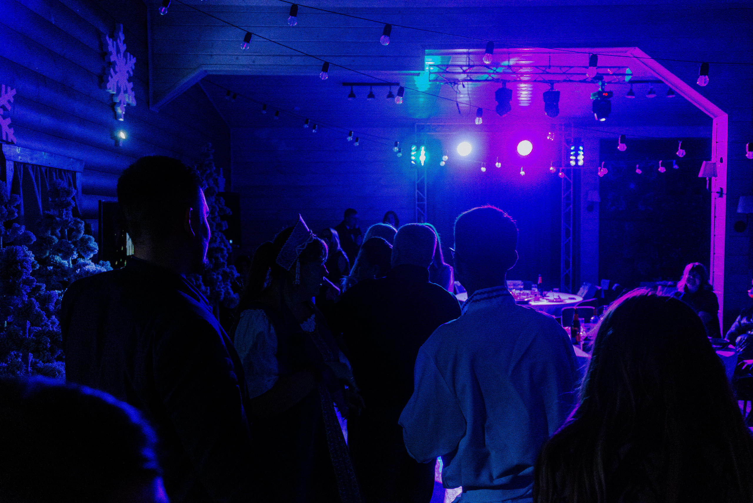 Новогодняя ночь в загородном клубе «Жемчужина». Фотограф Мария Хлебникова Санкт-Петербург Москва