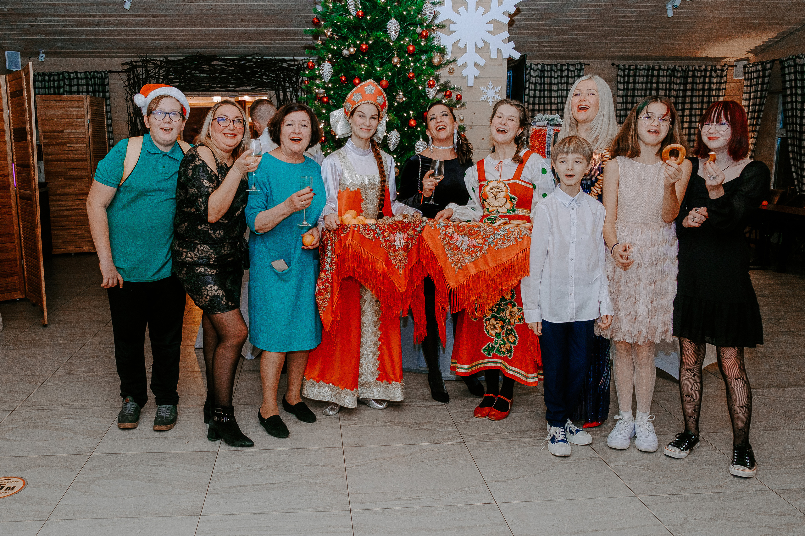 Новогодняя ночь в загородном клубе «Жемчужина». Фотограф Мария Хлебникова Санкт-Петербург Москва