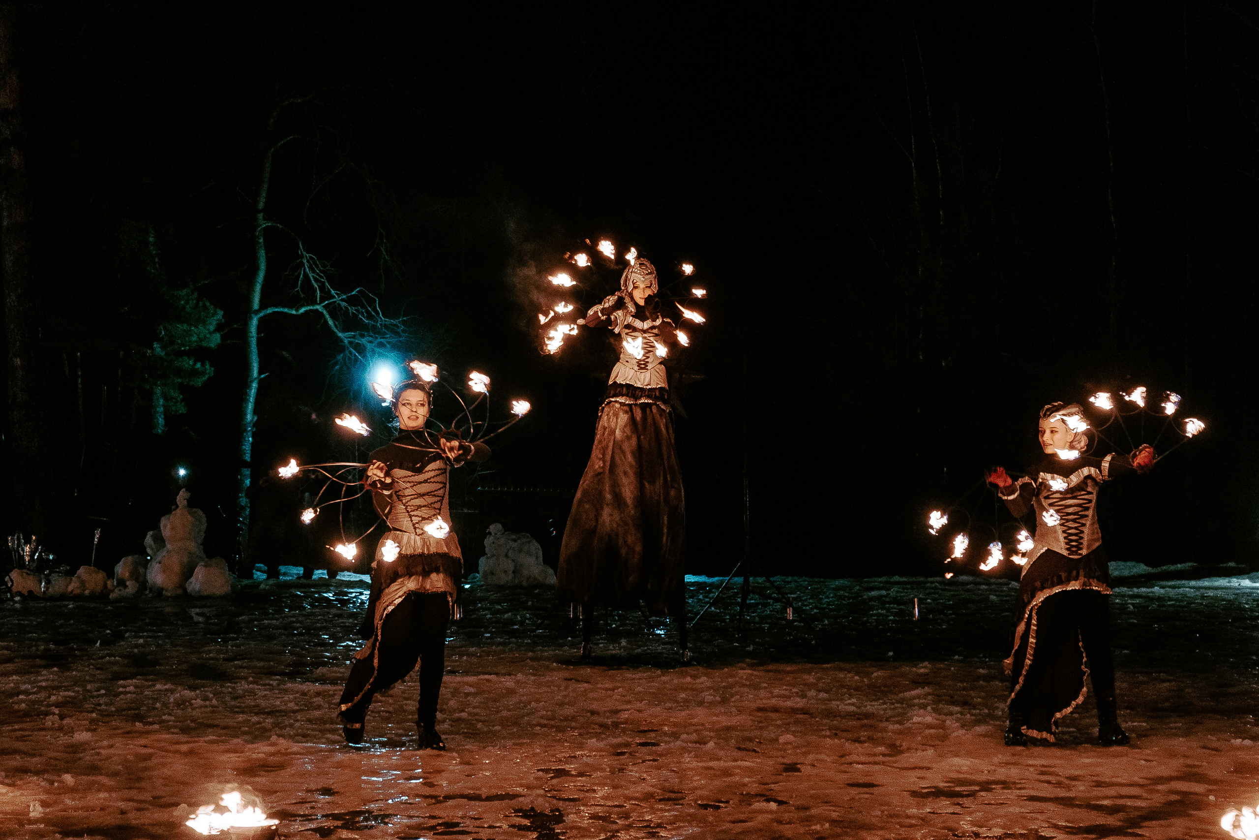 Новогодняя ночь в загородном клубе «Жемчужина». Фотограф Мария Хлебникова Санкт-Петербург Москва