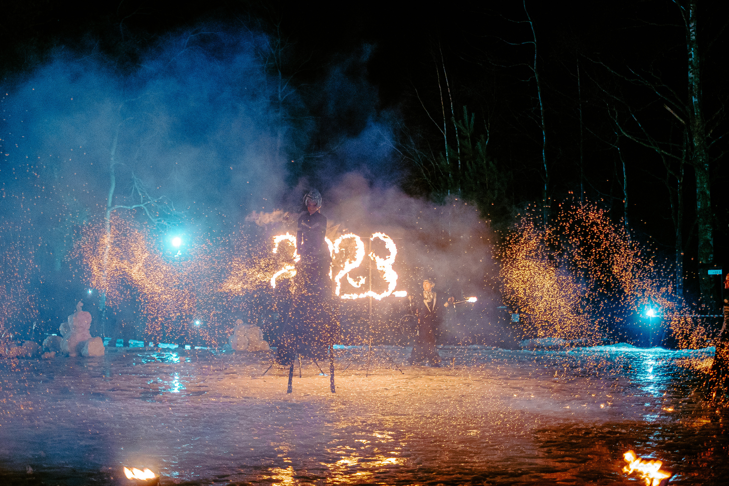 Новогодняя ночь в загородном клубе «Жемчужина». Фотограф Мария Хлебникова Санкт-Петербург Москва