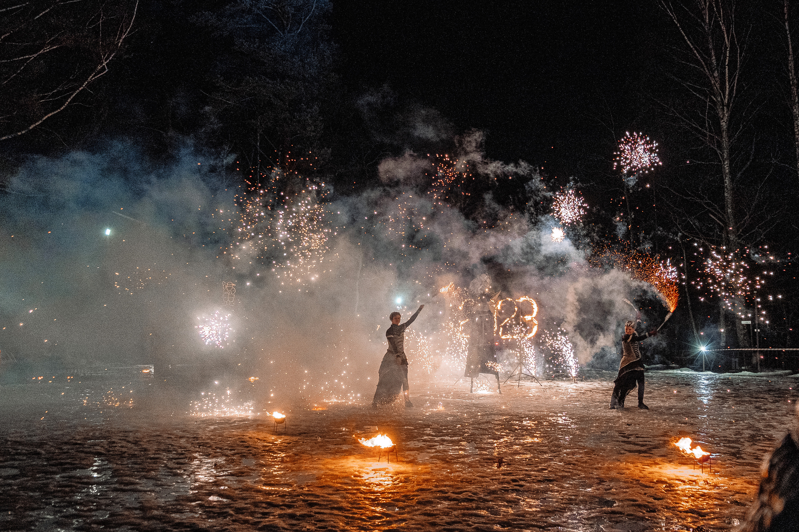Новогодняя ночь в загородном клубе «Жемчужина». Фотограф Мария Хлебникова Санкт-Петербург Москва