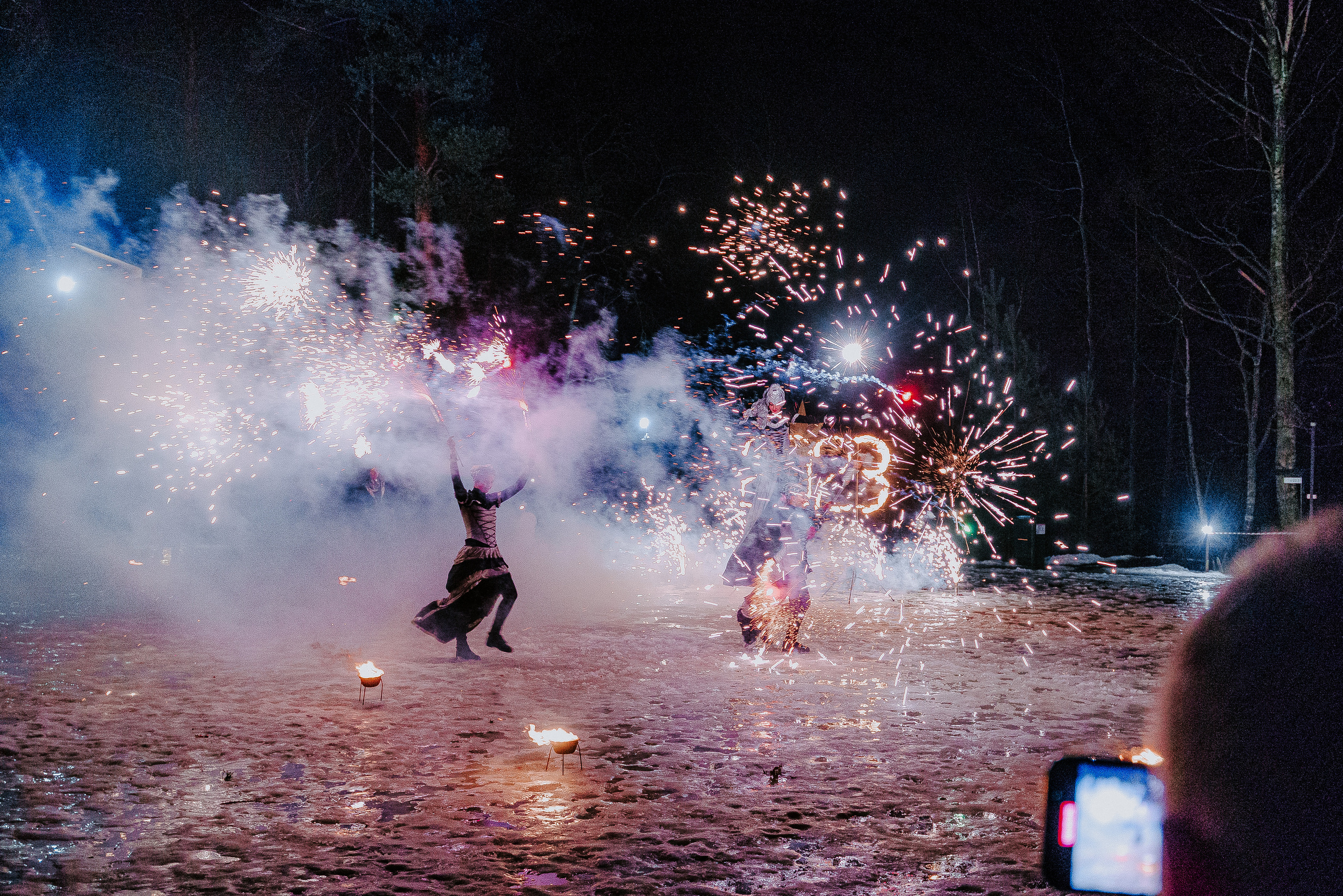 Новогодняя ночь в загородном клубе «Жемчужина». Фотограф Мария Хлебникова Санкт-Петербург Москва