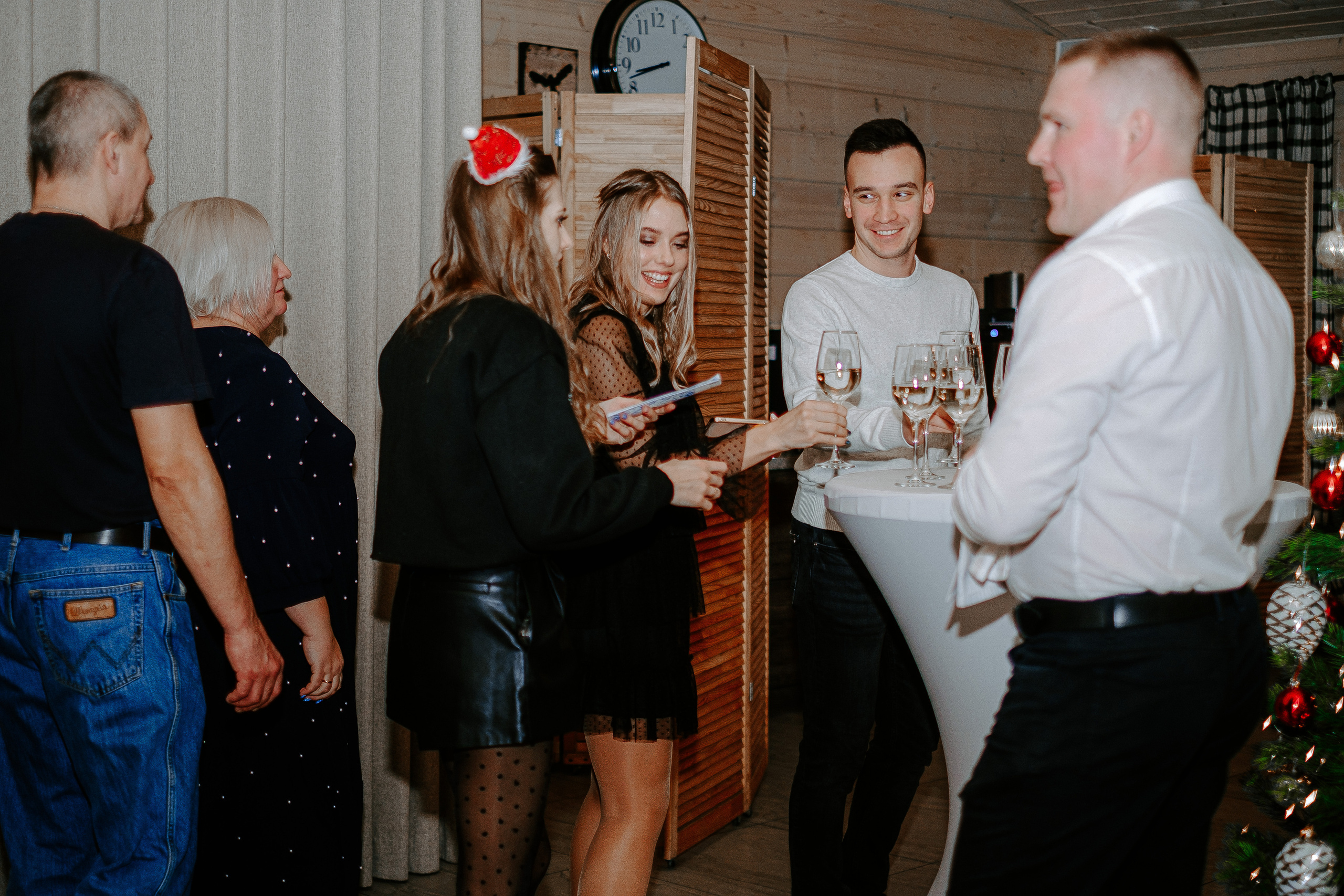 Новогодняя ночь в загородном клубе «Жемчужина». Фотограф Мария Хлебникова Санкт-Петербург Москва