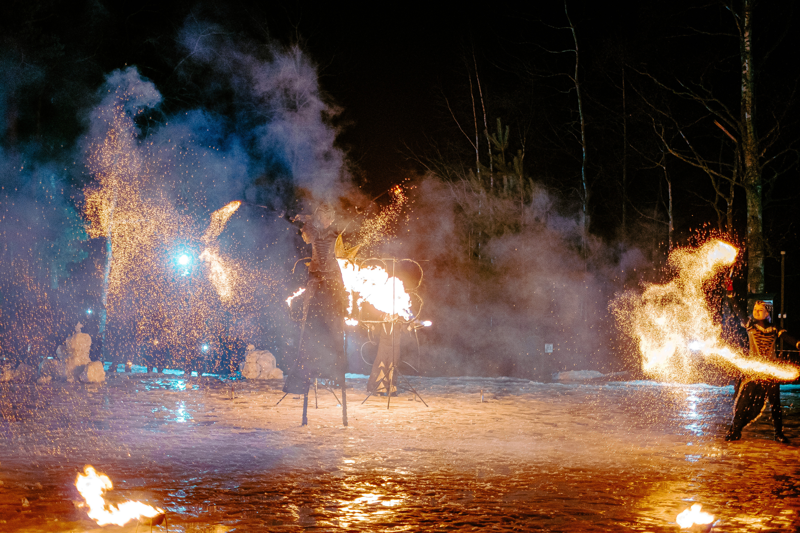 Новогодняя ночь в загородном клубе «Жемчужина». Фотограф Мария Хлебникова Санкт-Петербург Москва