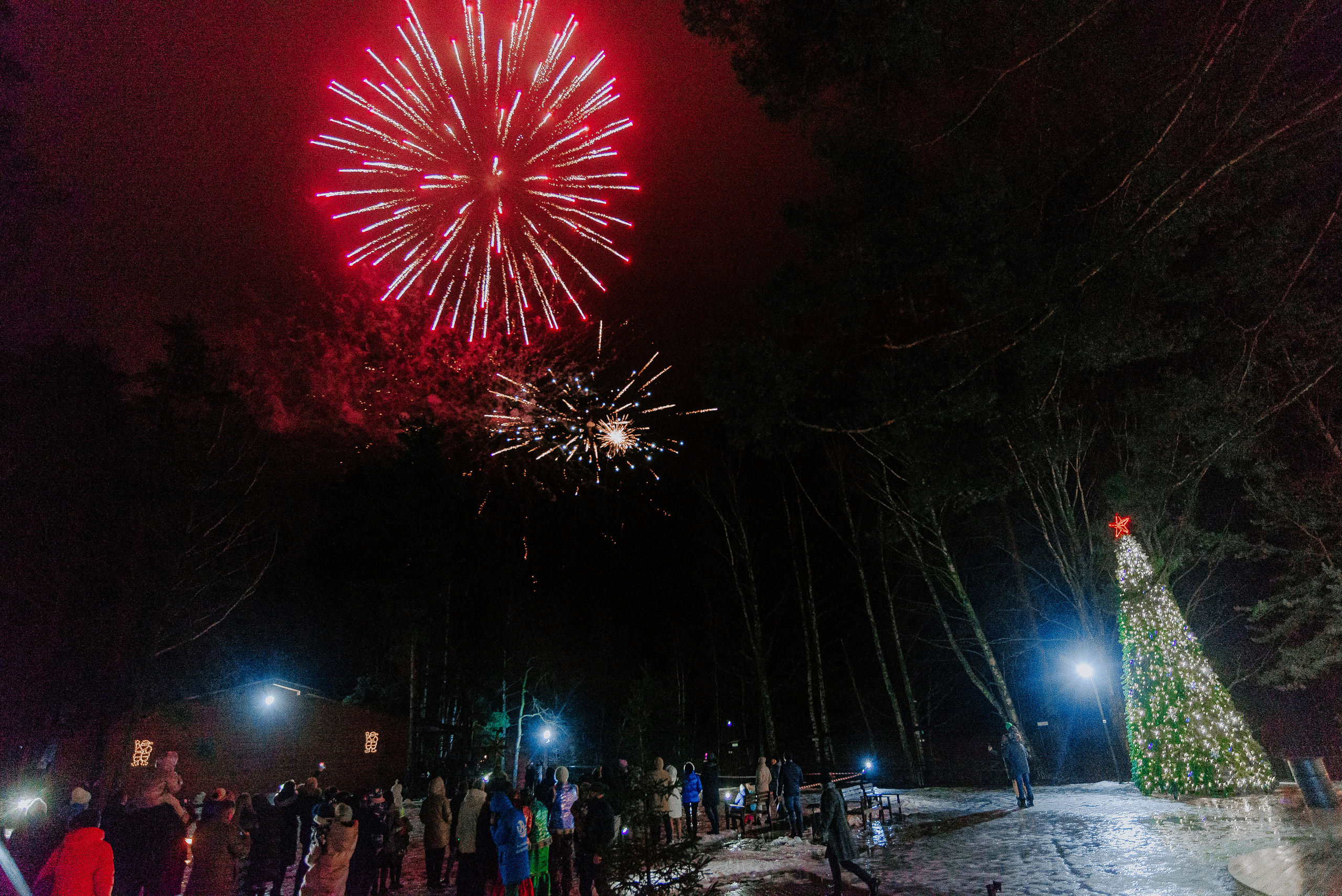 Новогодняя ночь в загородном клубе «Жемчужина». Фотограф Мария Хлебникова Санкт-Петербург Москва