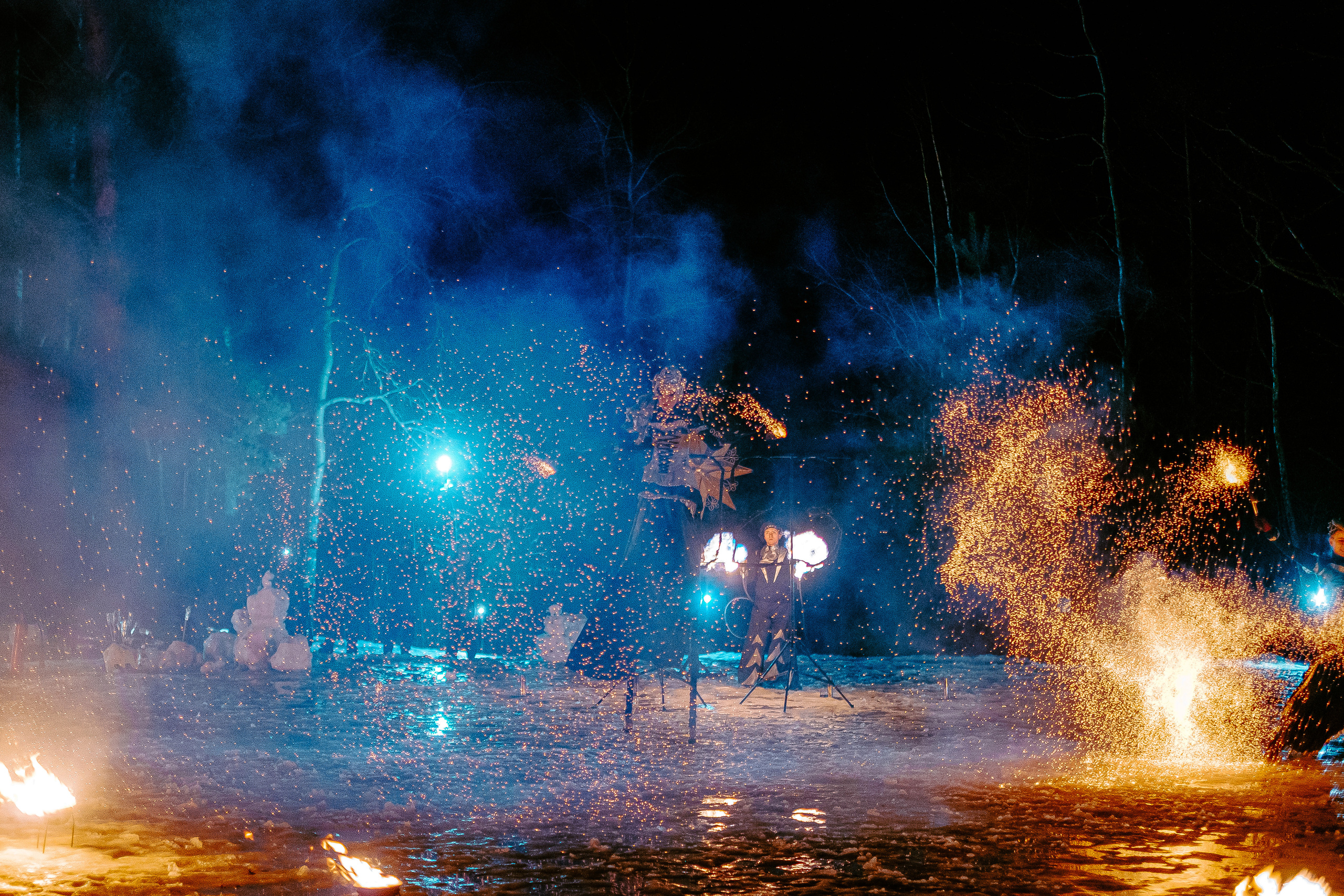 Новогодняя ночь в загородном клубе «Жемчужина». Фотограф Мария Хлебникова Санкт-Петербург Москва