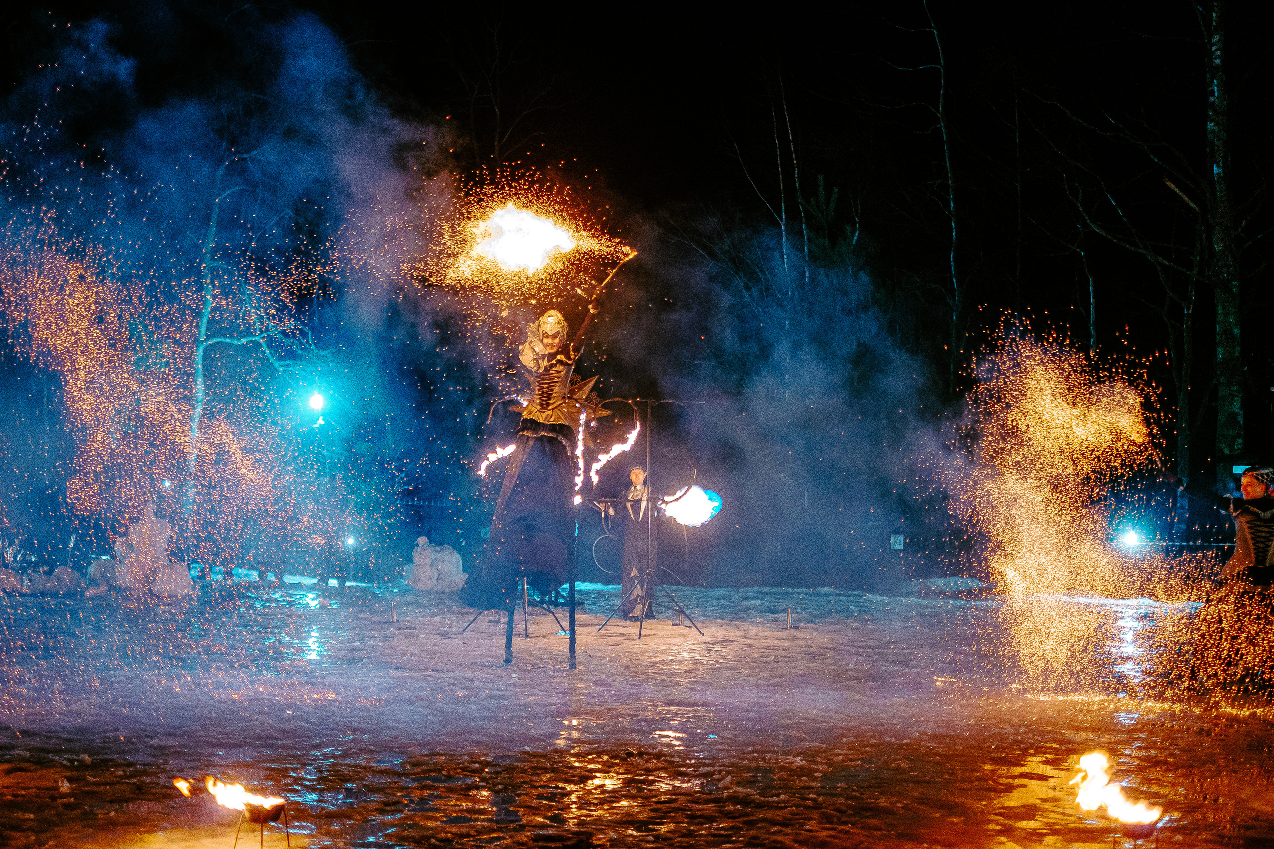 Новогодняя ночь в загородном клубе «Жемчужина». Фотограф Мария Хлебникова Санкт-Петербург Москва