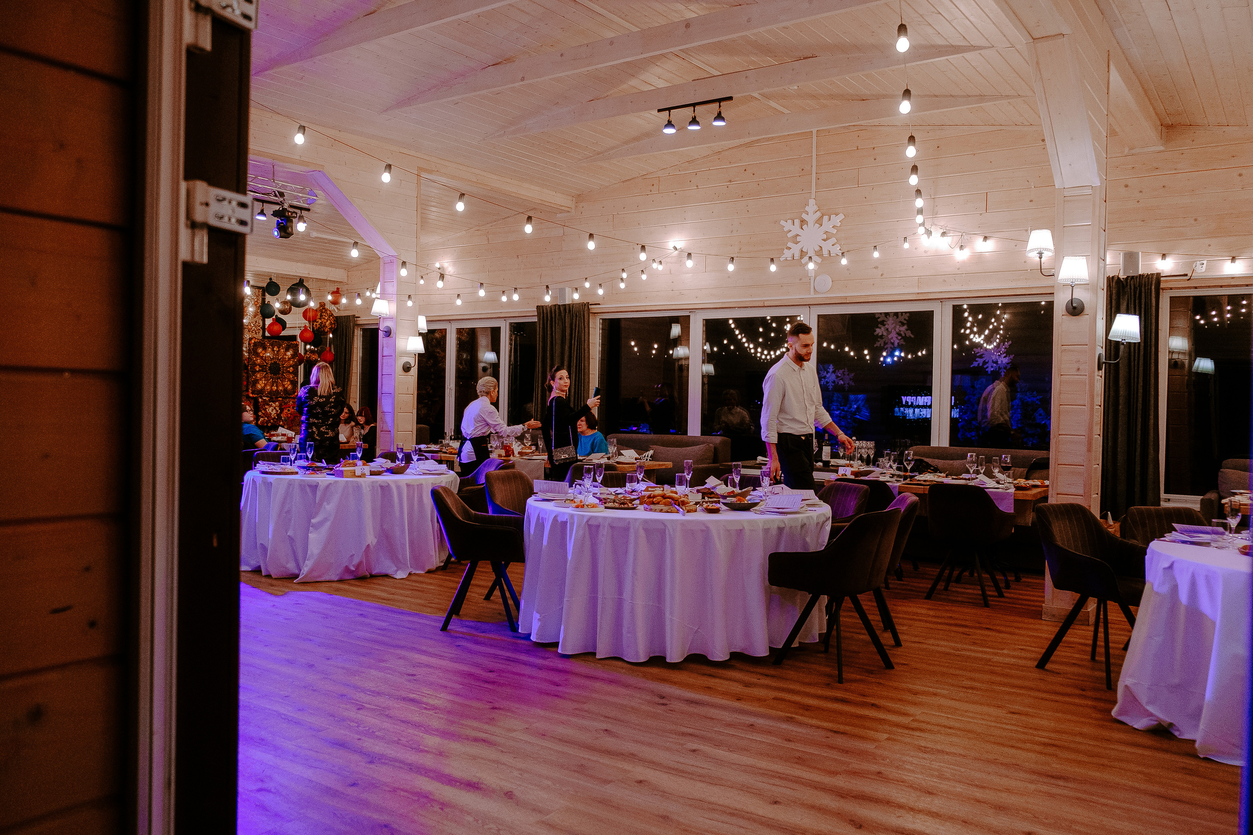 Новогодняя ночь в загородном клубе «Жемчужина». Фотограф Мария Хлебникова Санкт-Петербург Москва