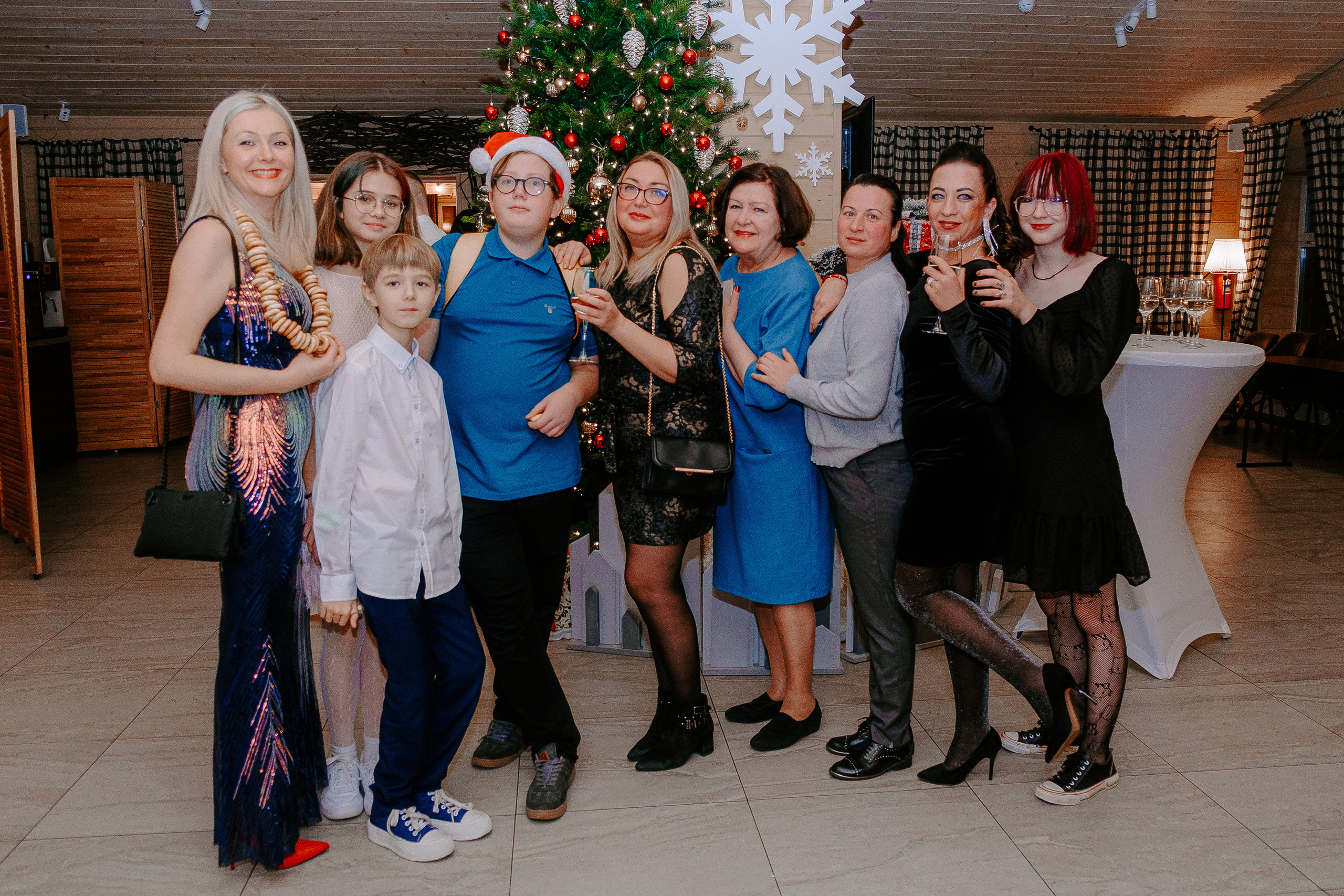 Новогодняя ночь в загородном клубе «Жемчужина». Фотограф Мария Хлебникова Санкт-Петербург Москва