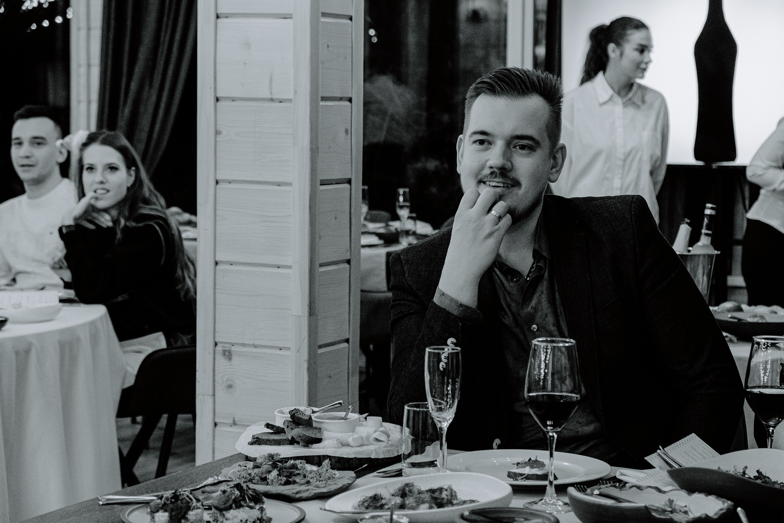 Новогодняя ночь в загородном клубе «Жемчужина». Фотограф Мария Хлебникова Санкт-Петербург Москва