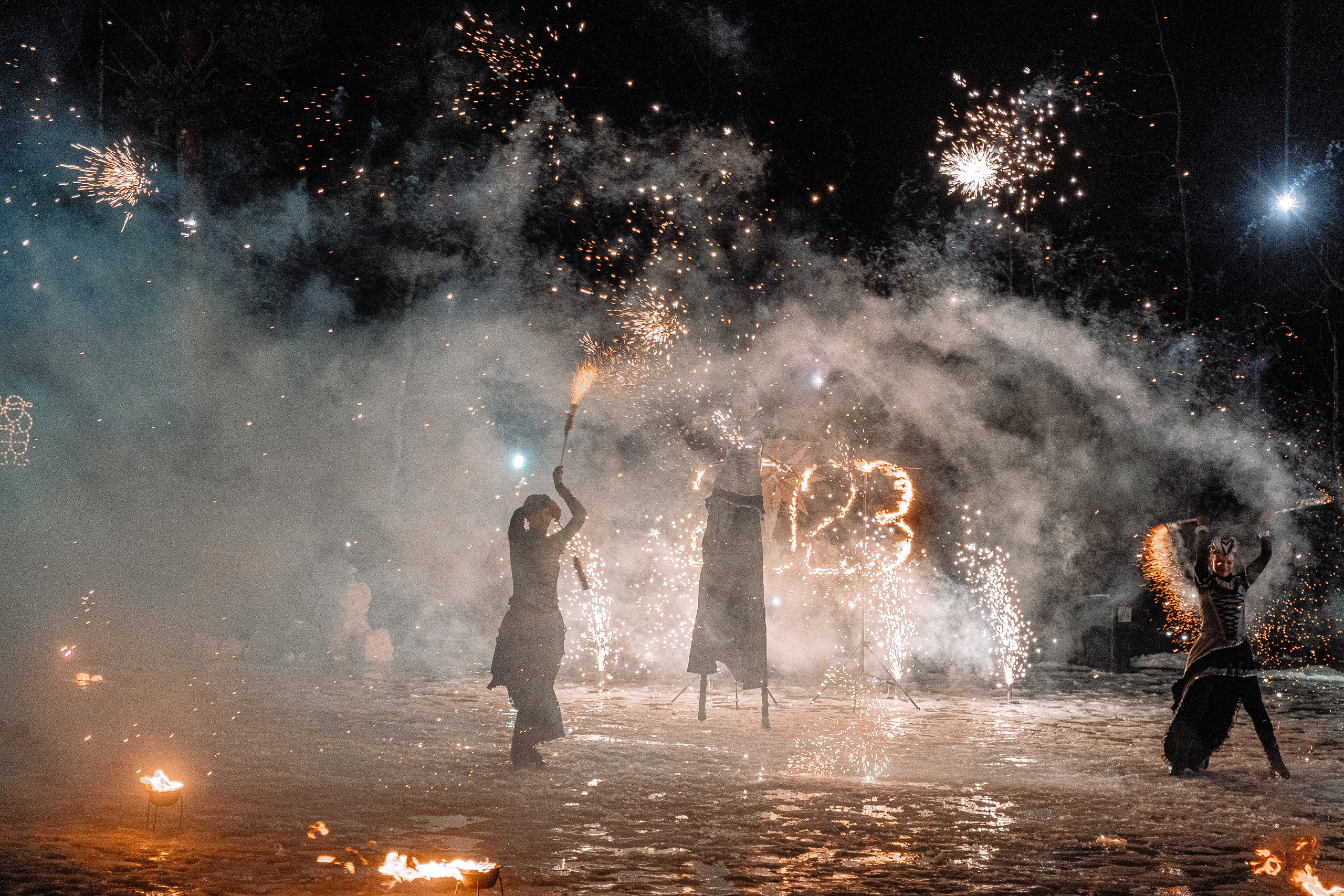 Новогодняя ночь в загородном клубе «Жемчужина». Фотограф Мария Хлебникова Санкт-Петербург Москва