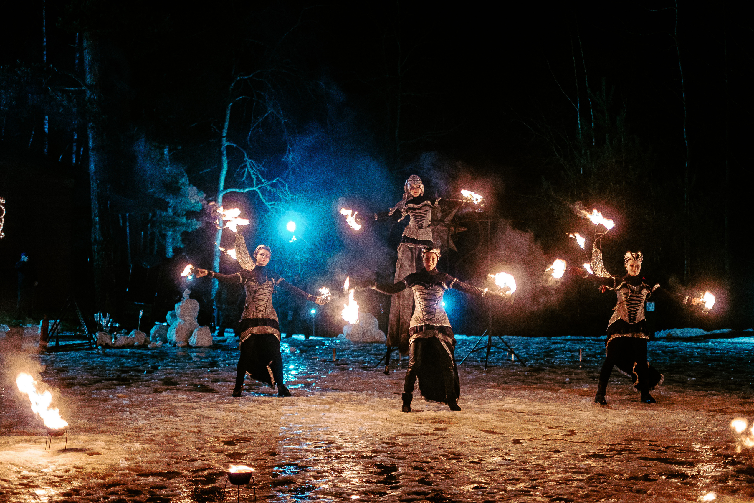 Новогодняя ночь в загородном клубе «Жемчужина». Фотограф Мария Хлебникова Санкт-Петербург Москва