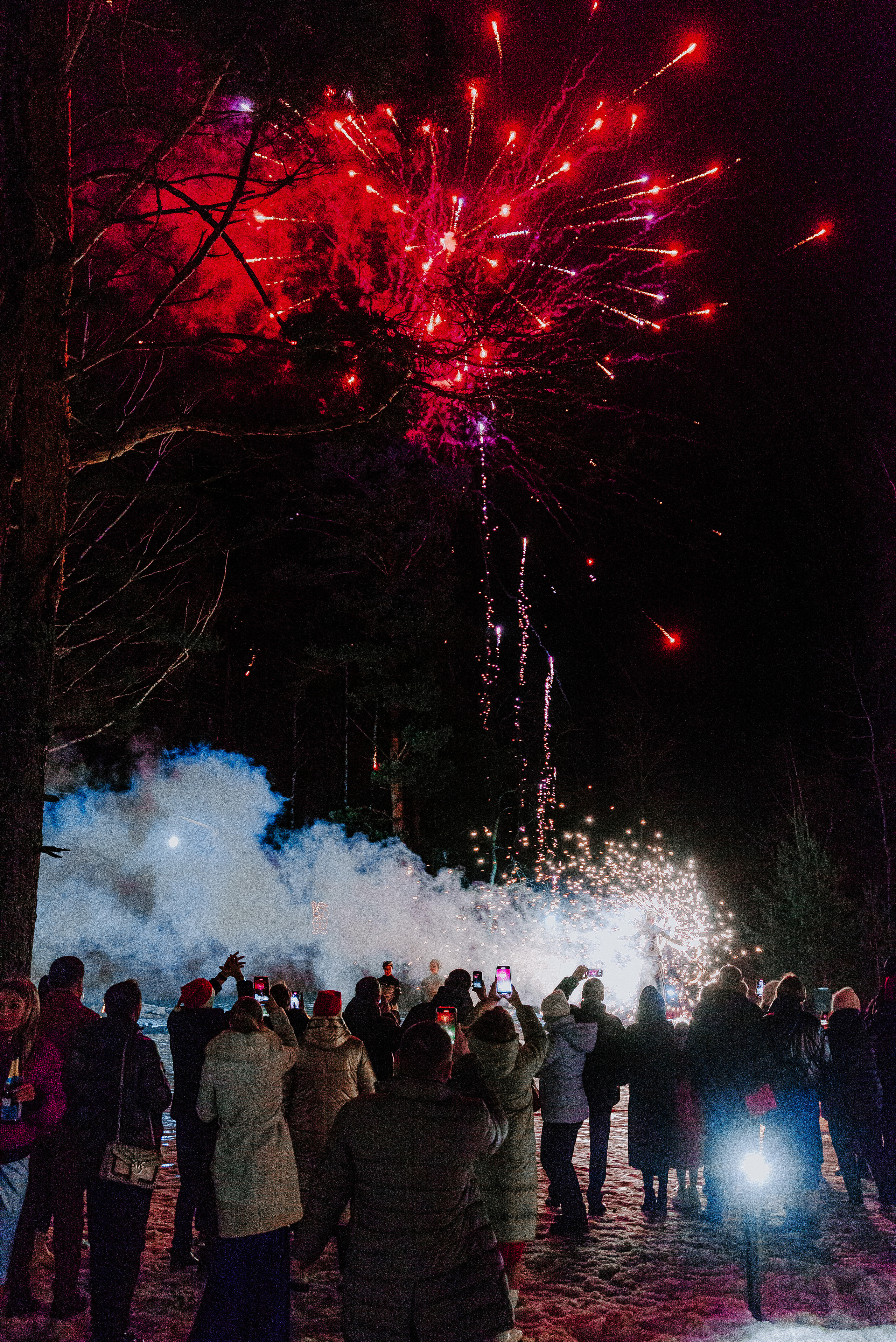 Новогодняя ночь в загородном клубе «Жемчужина». Фотограф Мария Хлебникова Санкт-Петербург Москва