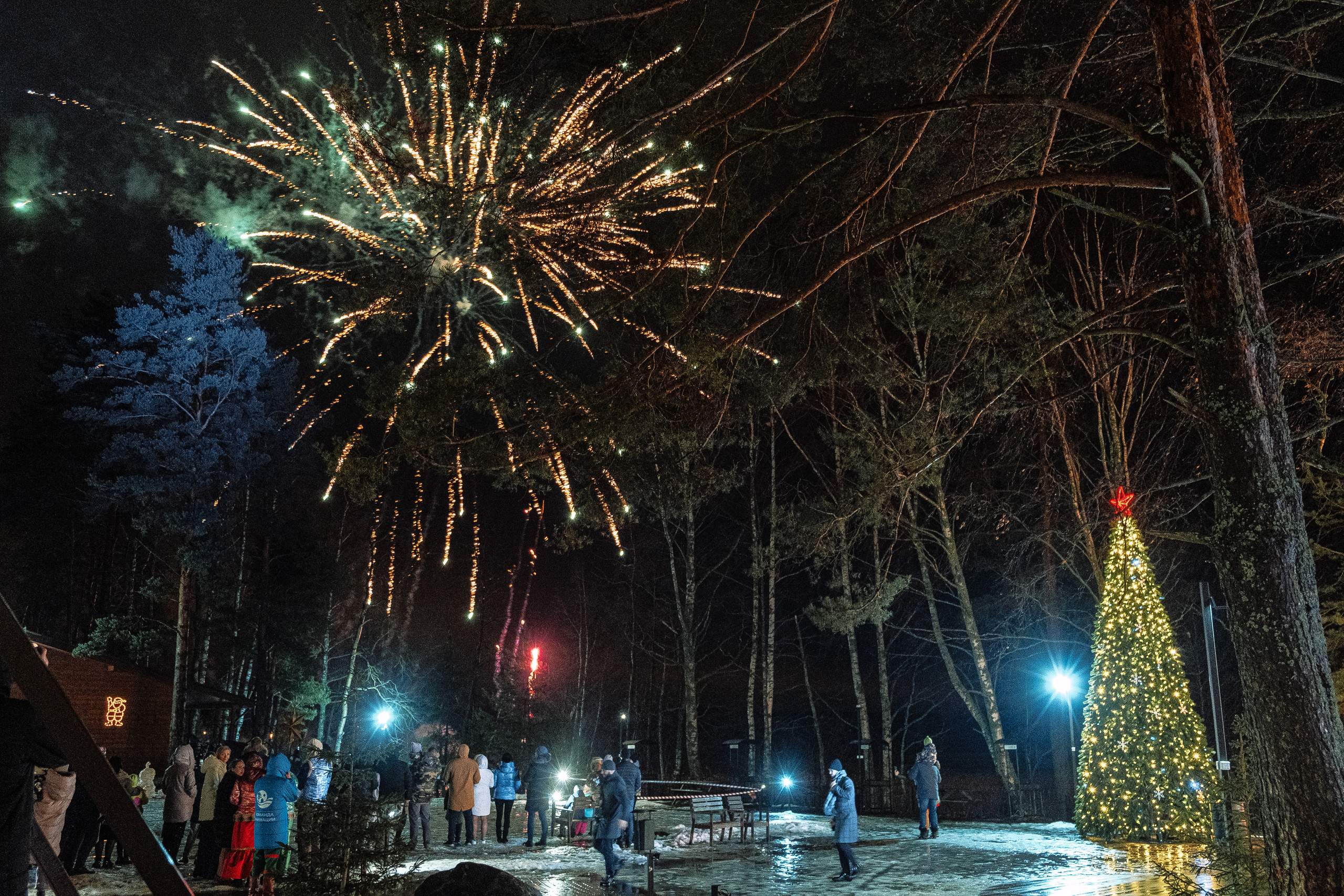 Новогодняя ночь в загородном клубе «Жемчужина». Фотограф Мария Хлебникова Санкт-Петербург Москва