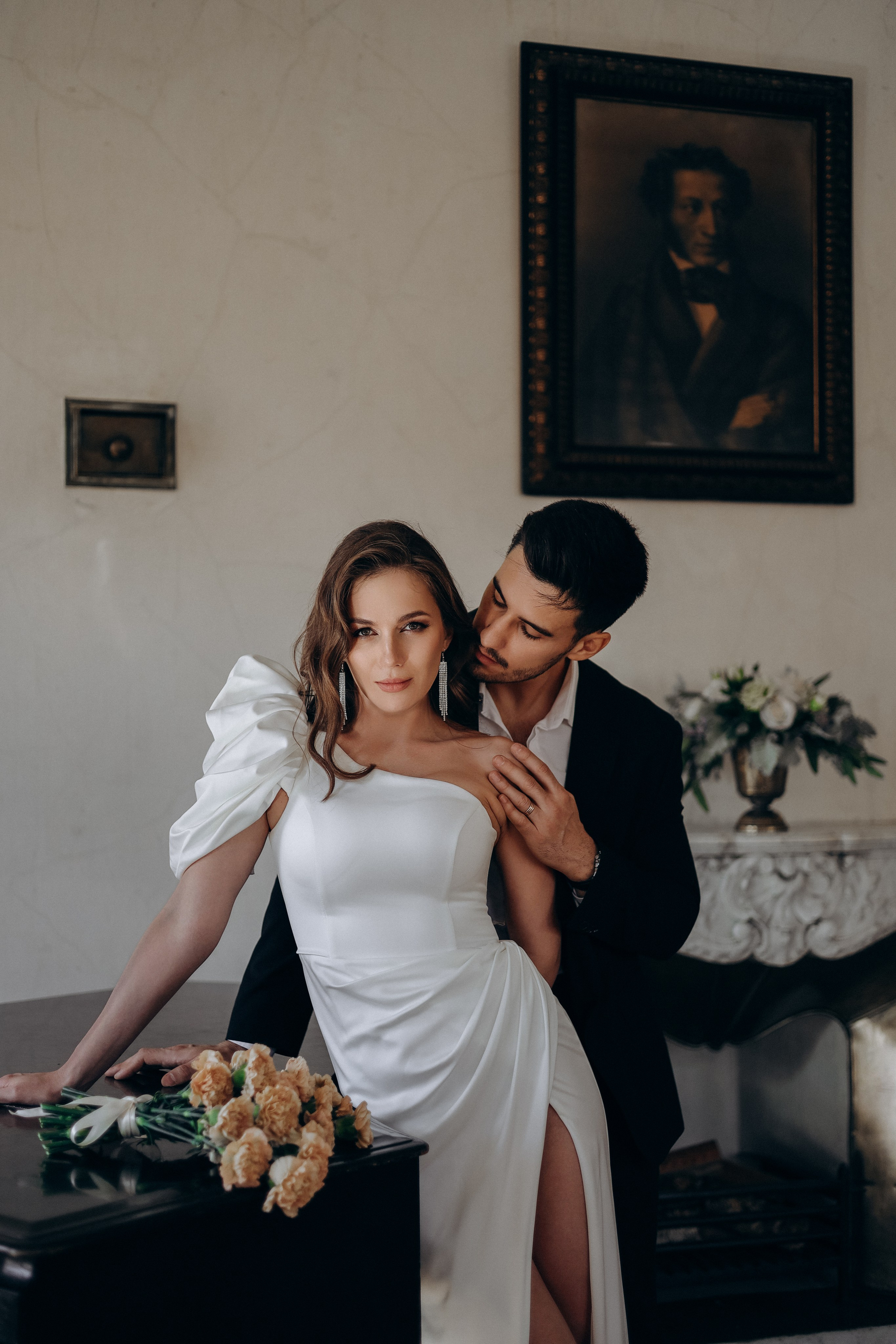 K&K. Библиотека им. Пушкина. Диана Чечель. Свадебный и портретный фотограф в Москве