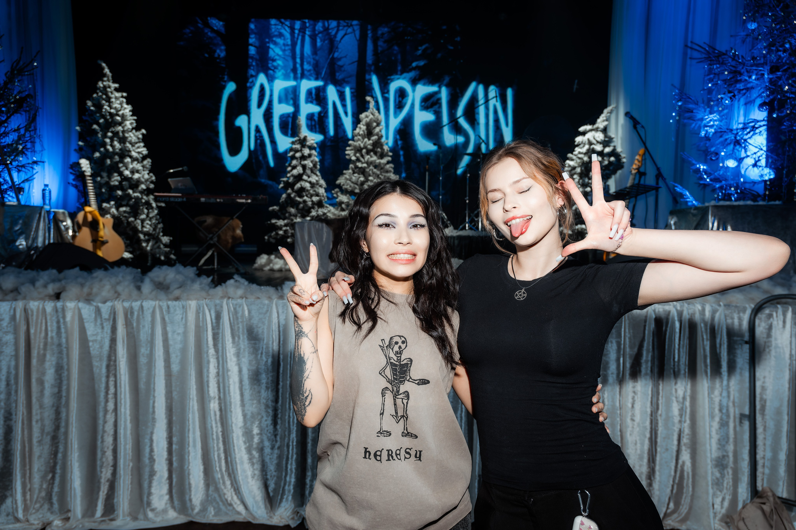 Green Apelsin в Альфа Кристалл 06.01.2026. Репортажный фотограф и видеограф в Москве