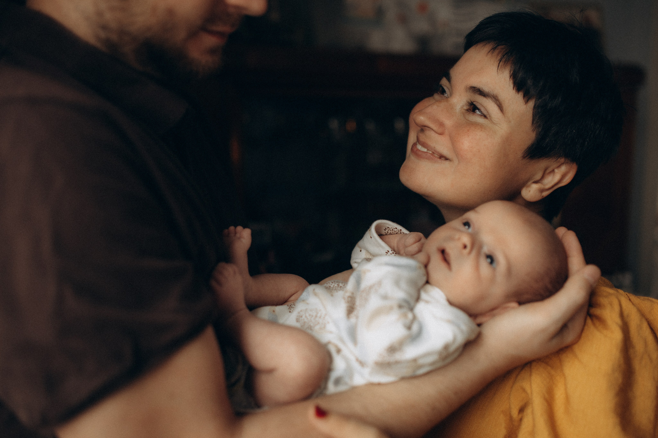 Семейная фотосессия с новорожденным. Семейный фотограф в Москве и Люберцах Юлия Гуськова